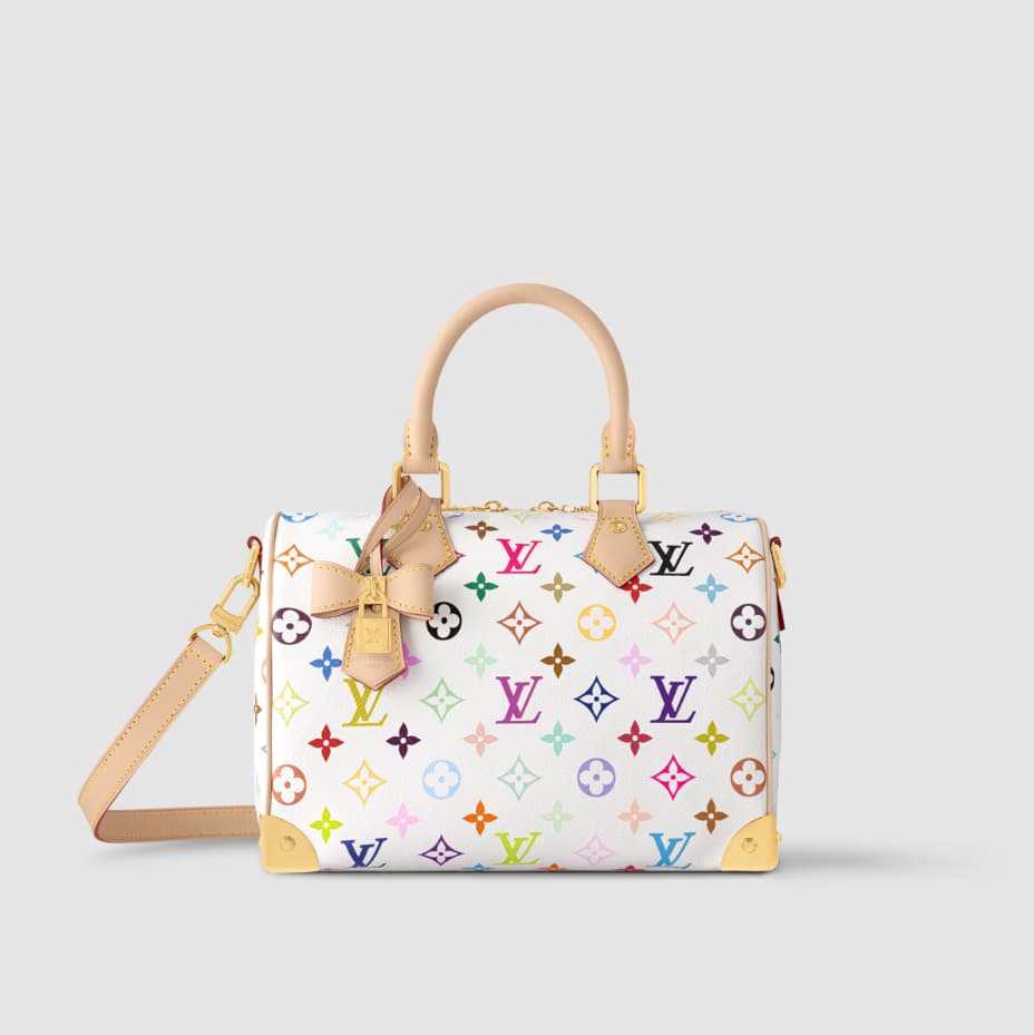 Louis Vuitton x Murakami Speedy Bandoulière 25 Monogram coated canvas M13085 Top
