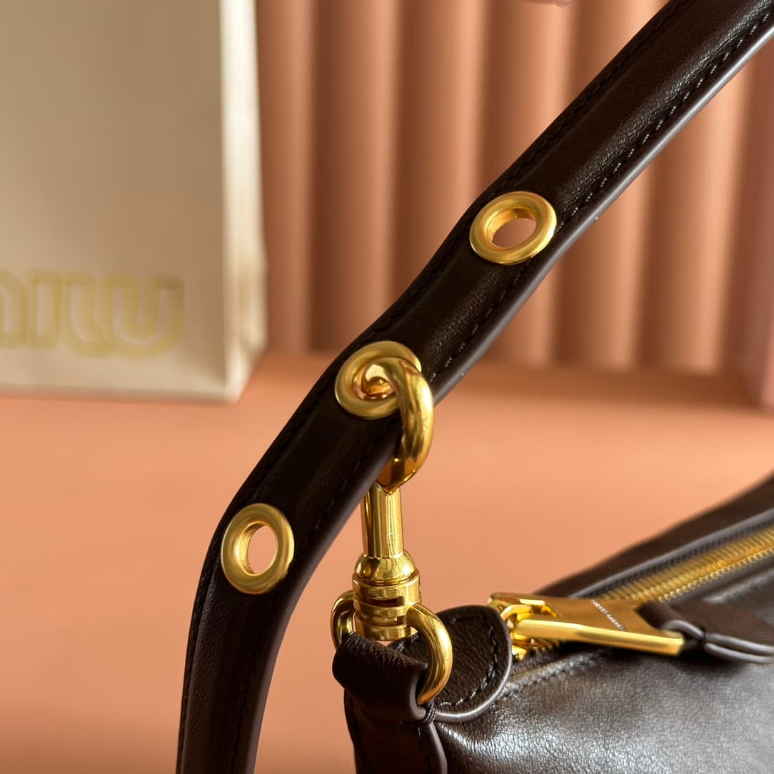 Miu Miu Nappa leather pouch 5NE841 Briarwood High