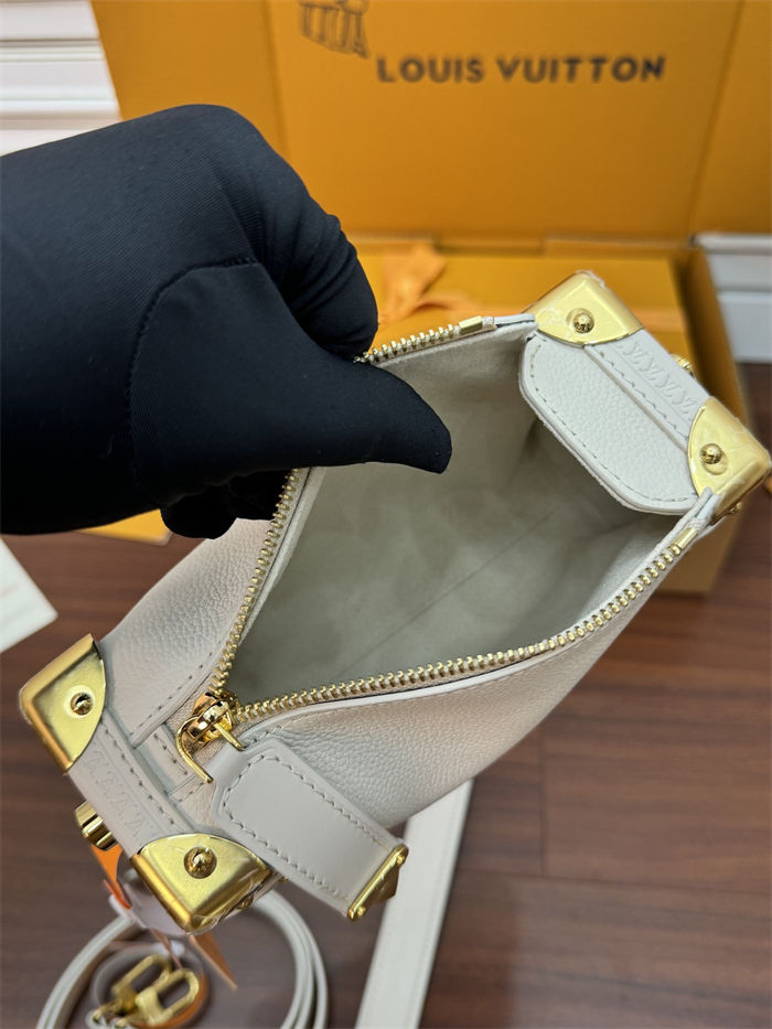 Louis Vuitton SIDE TRUNK PM Grained calf leather M25 Top