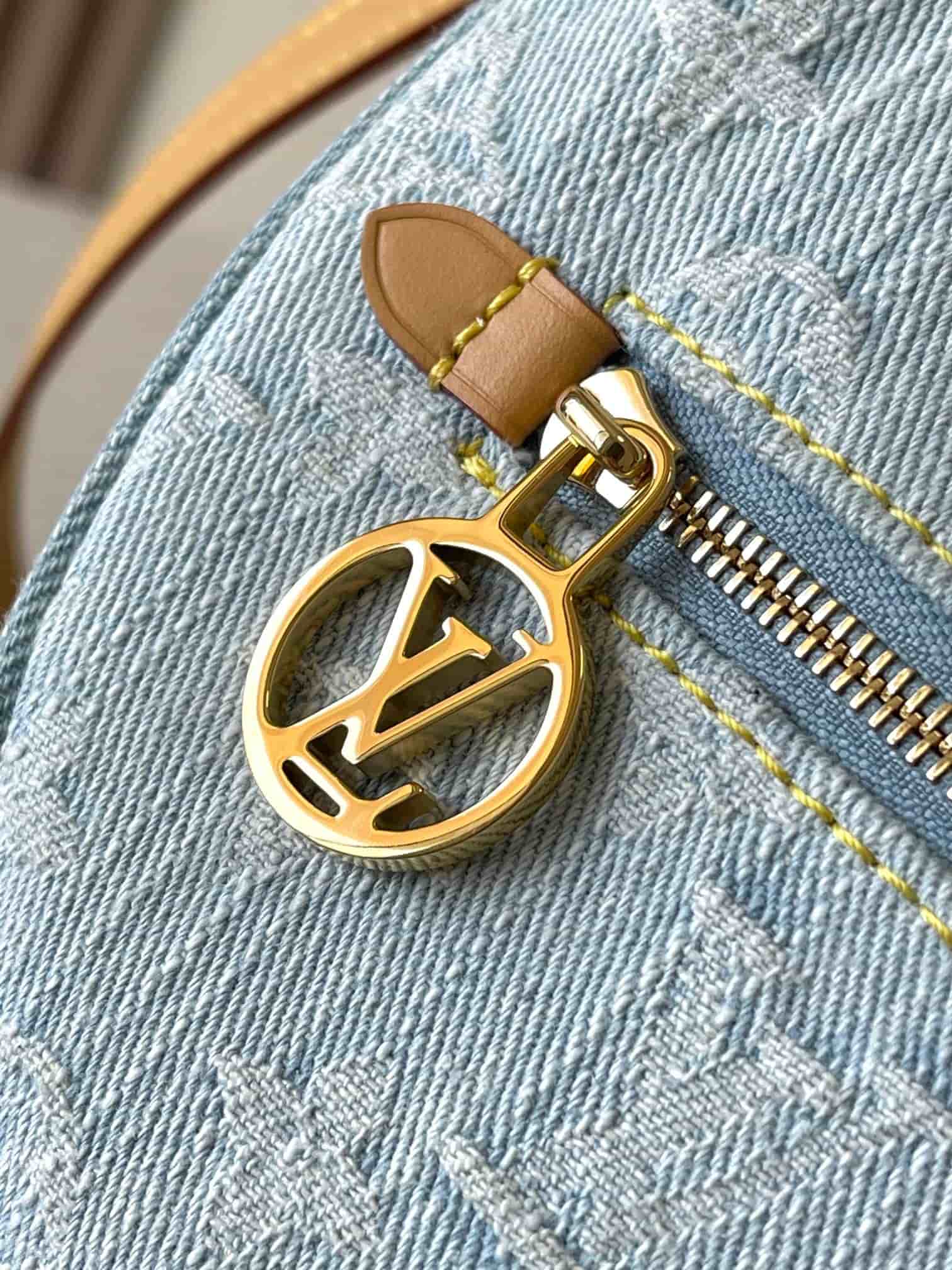 Louis Vuitton Loop Sky Blue Denim M24846 TOP