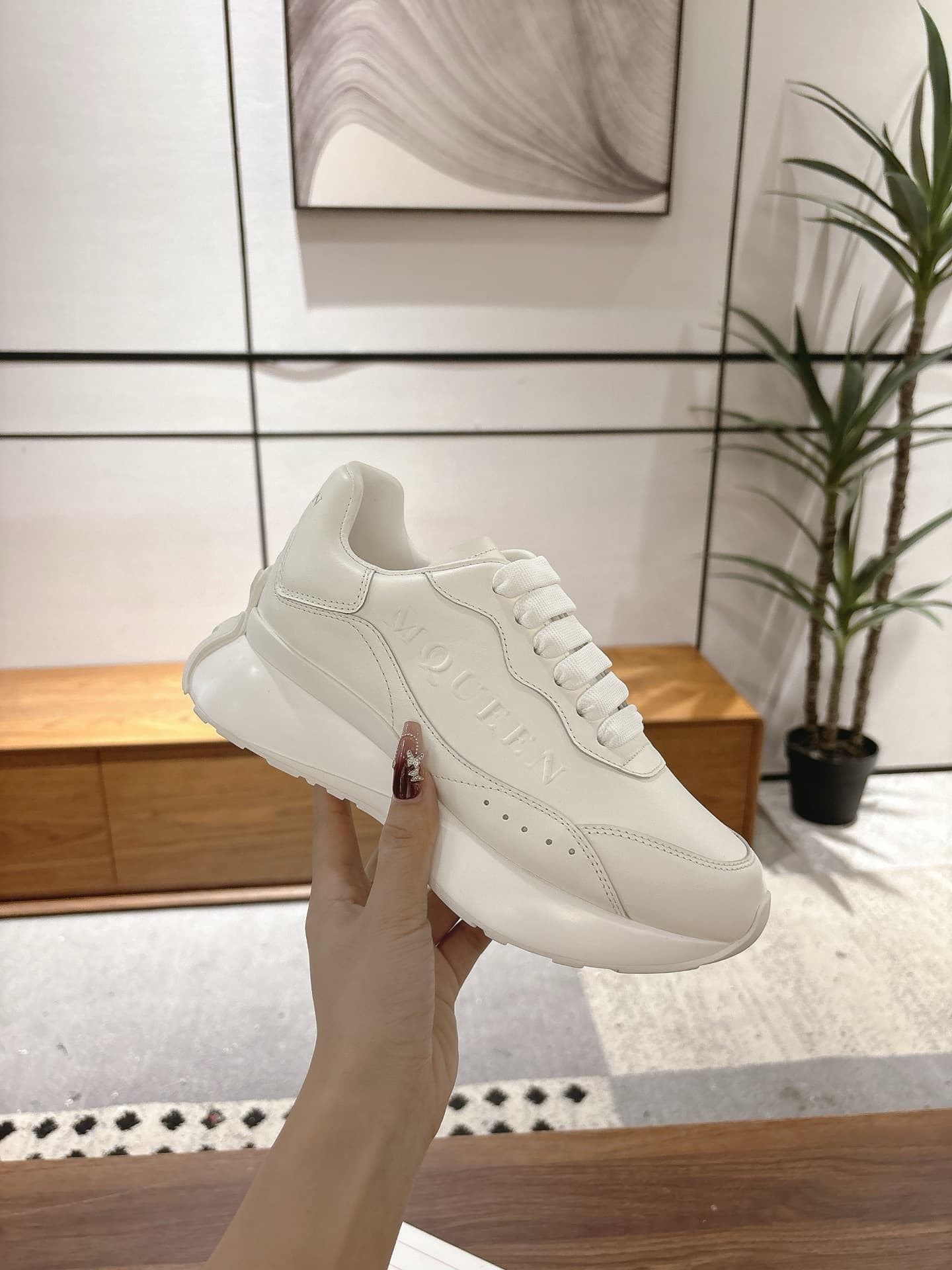 Alexander McQueen Sprint Runner Sneakers Shoes Men Women