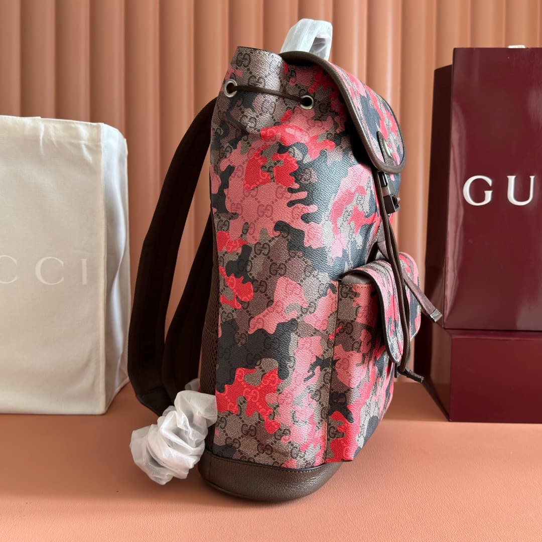 Gucci Pink GG Small Backpack 839109 High