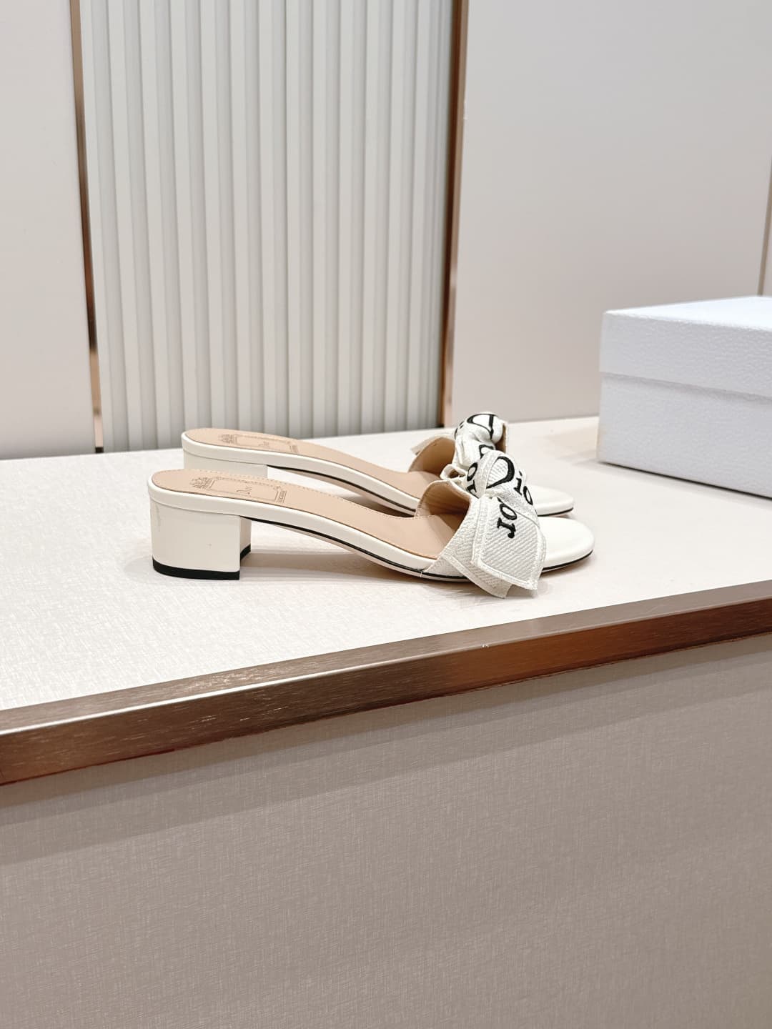 Dior J'Adior heeled slides Women