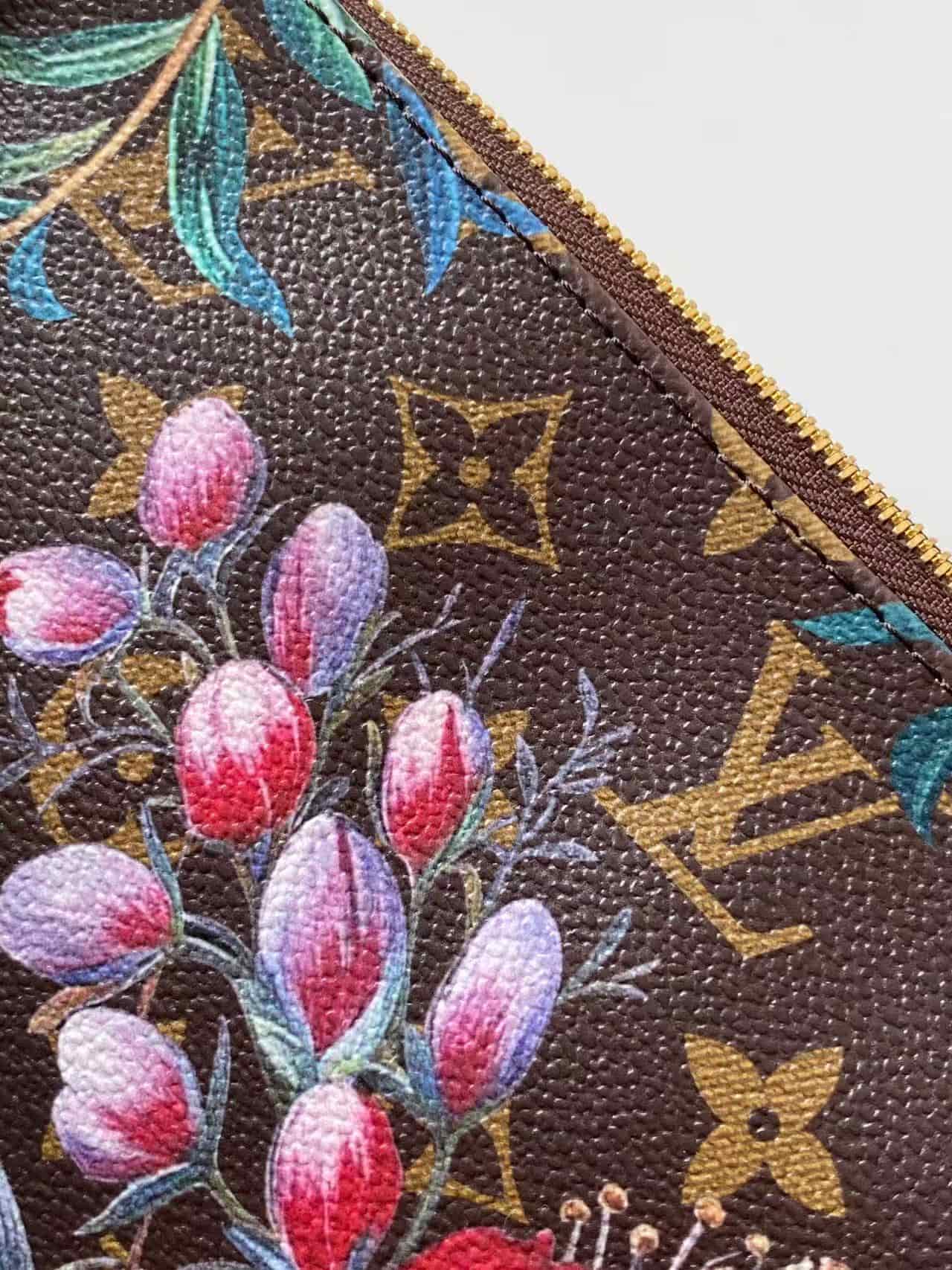 Louis Vuitton Pochette Accessoires Monogram Ebene Coated canvas High