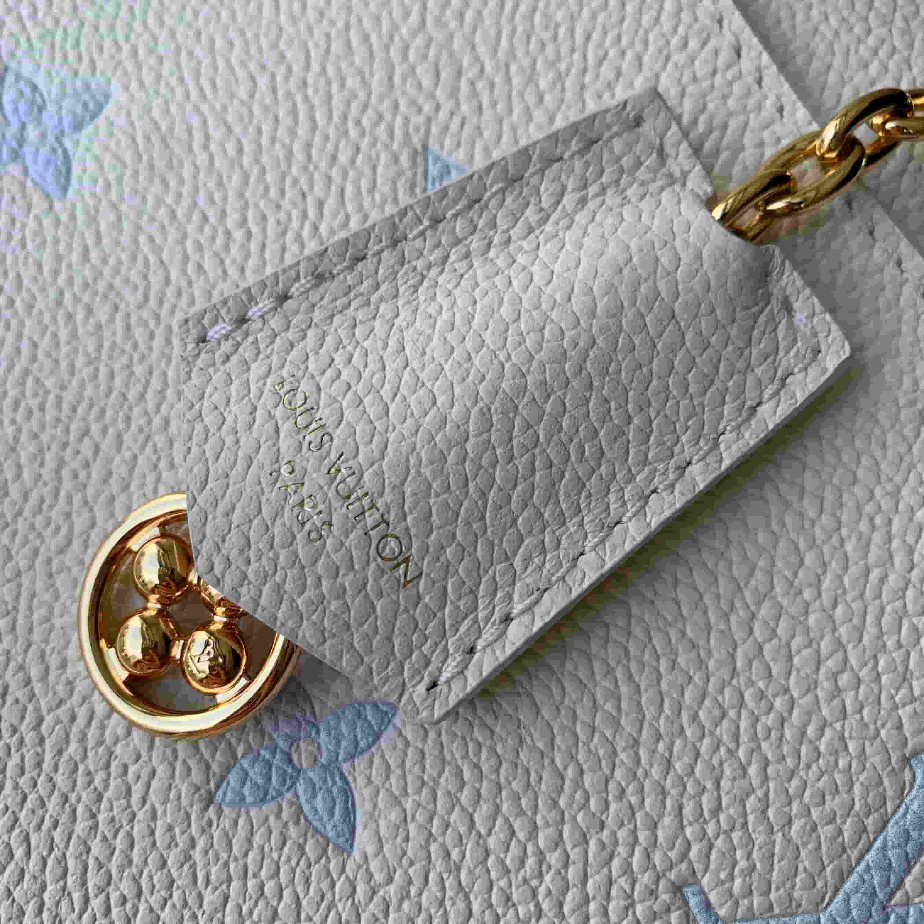Louis Vuitton Diane Milky White/Blue Cowhide leather M28054 High
