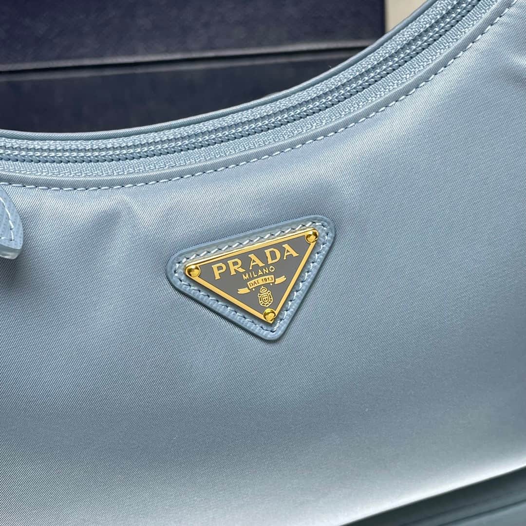 Prada Re-Nylon Re-Edition 2000 mini-bag Blue Recycled Polyamide 1NE515 High