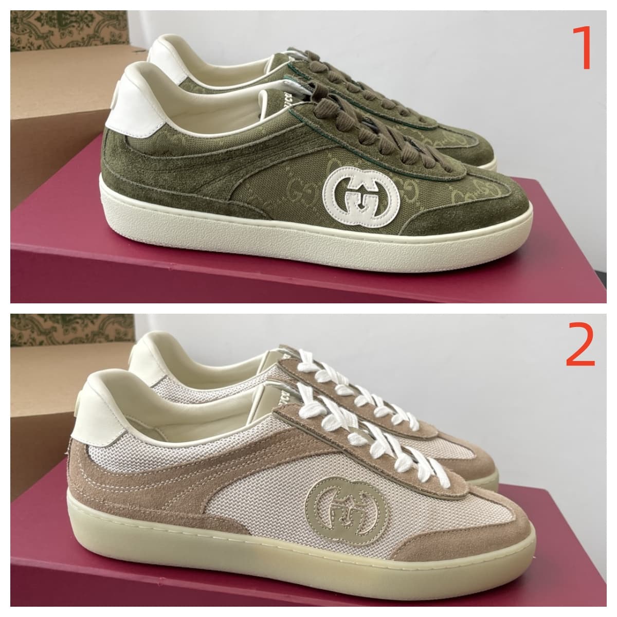 Gucci Sweet Suede G74 Sneaker Shoes Men