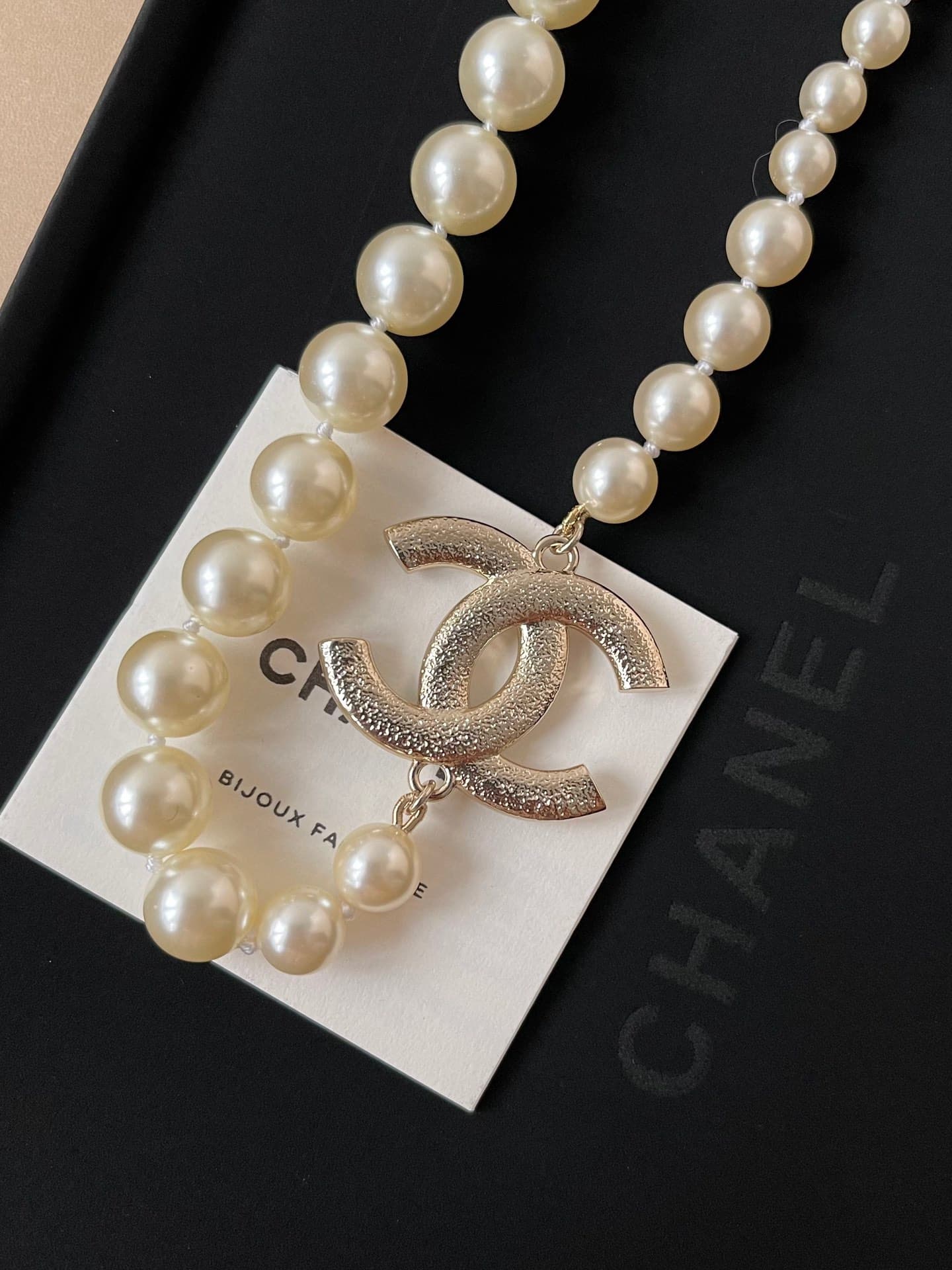 Chanel Pearl CC 100th Anniversary Necklace High