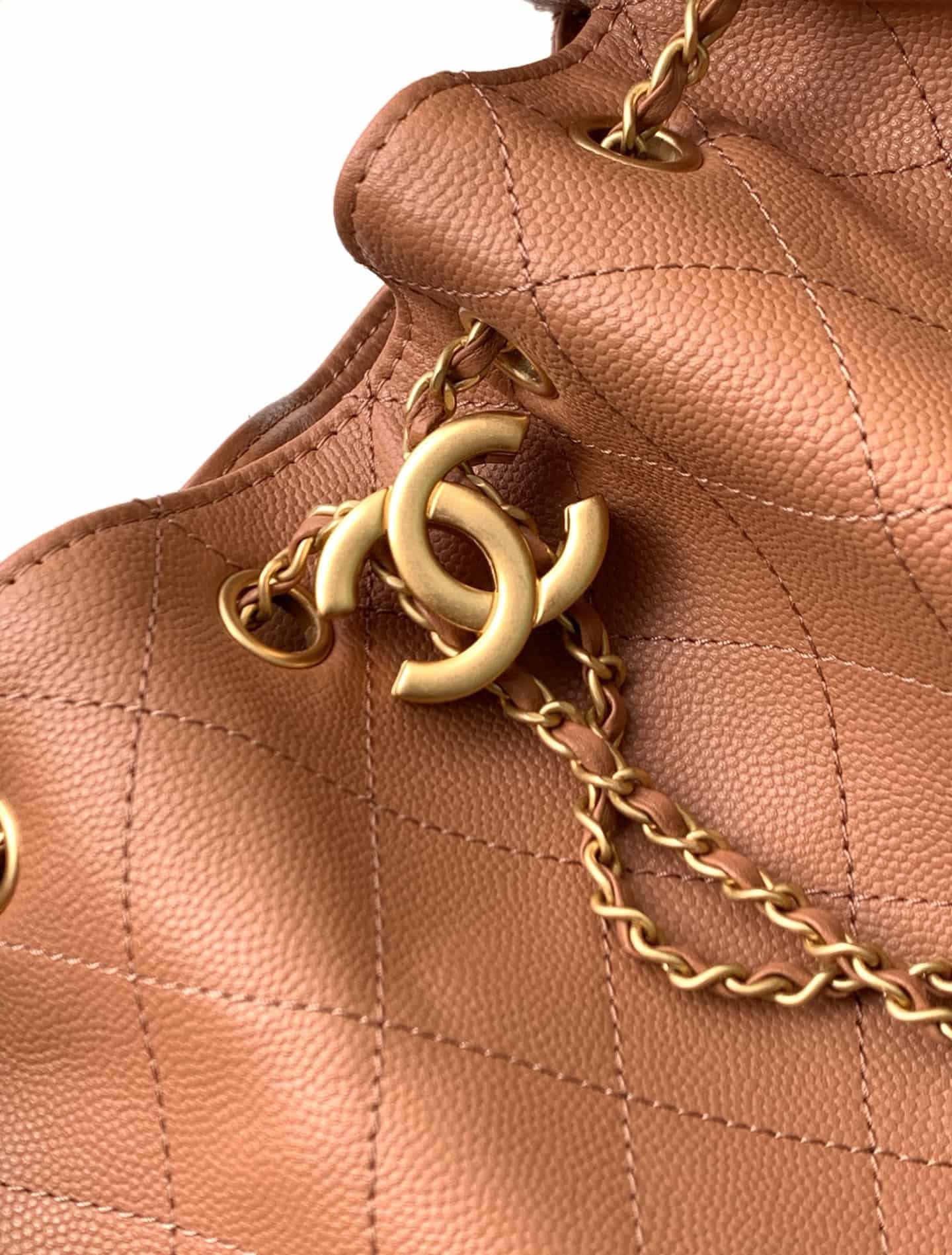 Chanel 25 Medium Hobo Medium handbag AS5311 Grained Calfskin & Gold-tone Metal Brown A