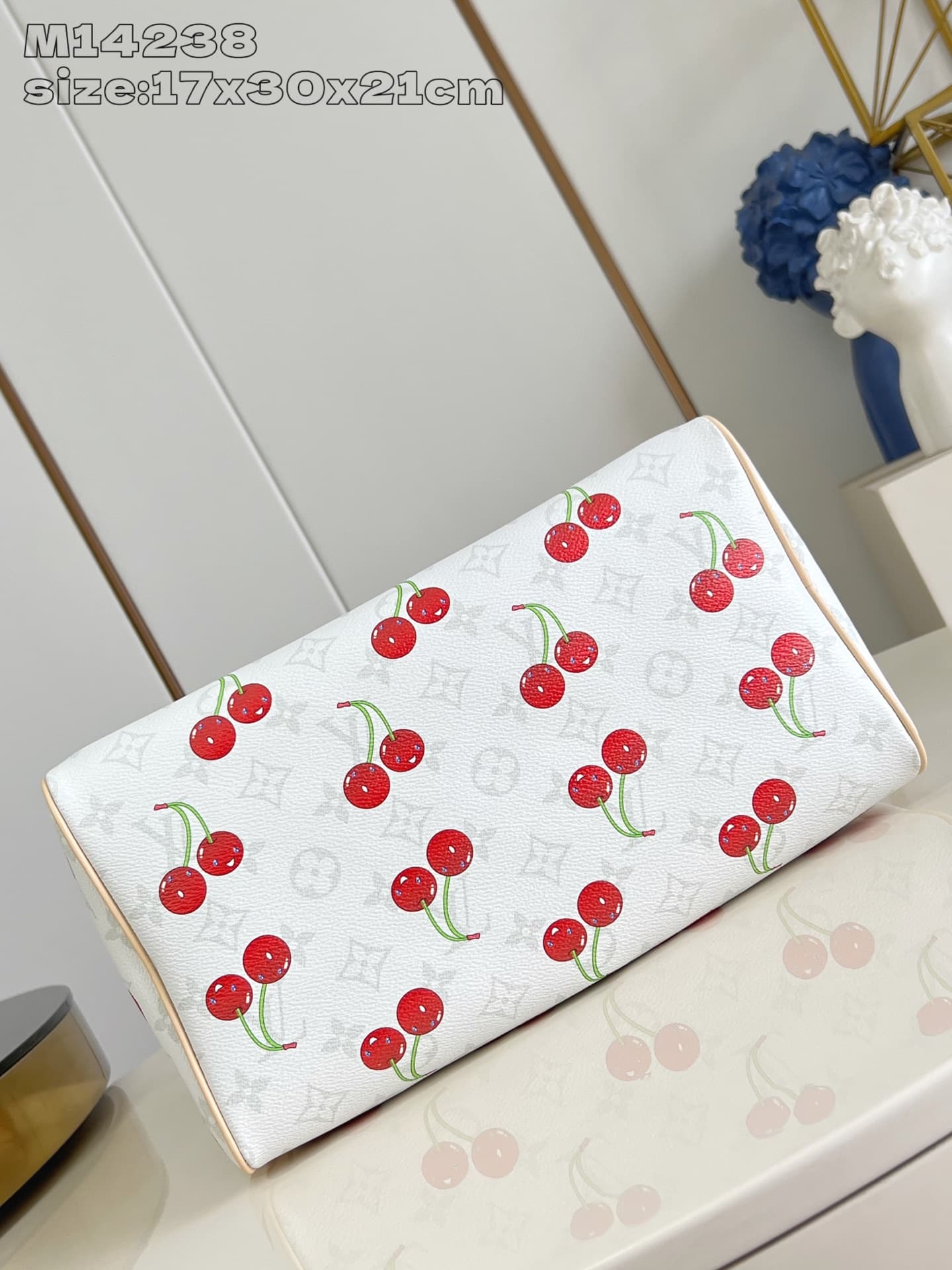 Louis Vuitton x Murakami Speedy Soft Bandoulière 30 Monogram cherry coated canvas M14238 High
