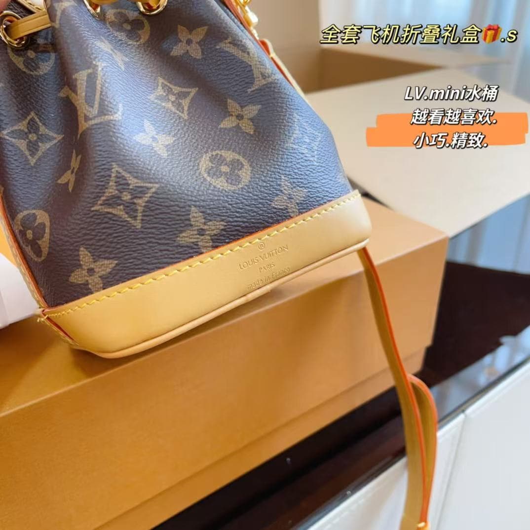 Louis Vuitton Nano Noe Bag Monogram M81266 High