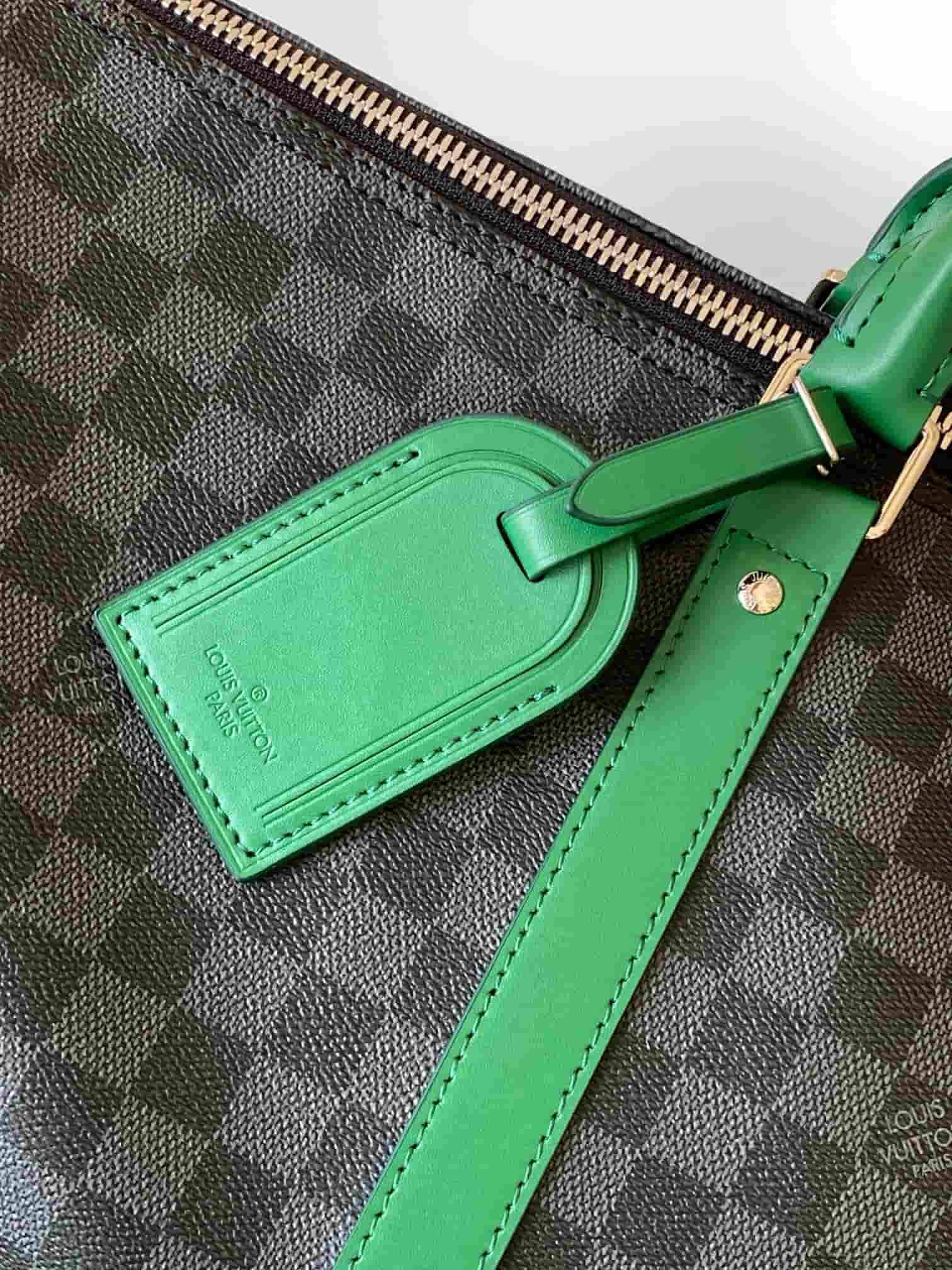 Louis Vuitton Keepall Bandoulière Damier Graphite coated canvas N40844 High