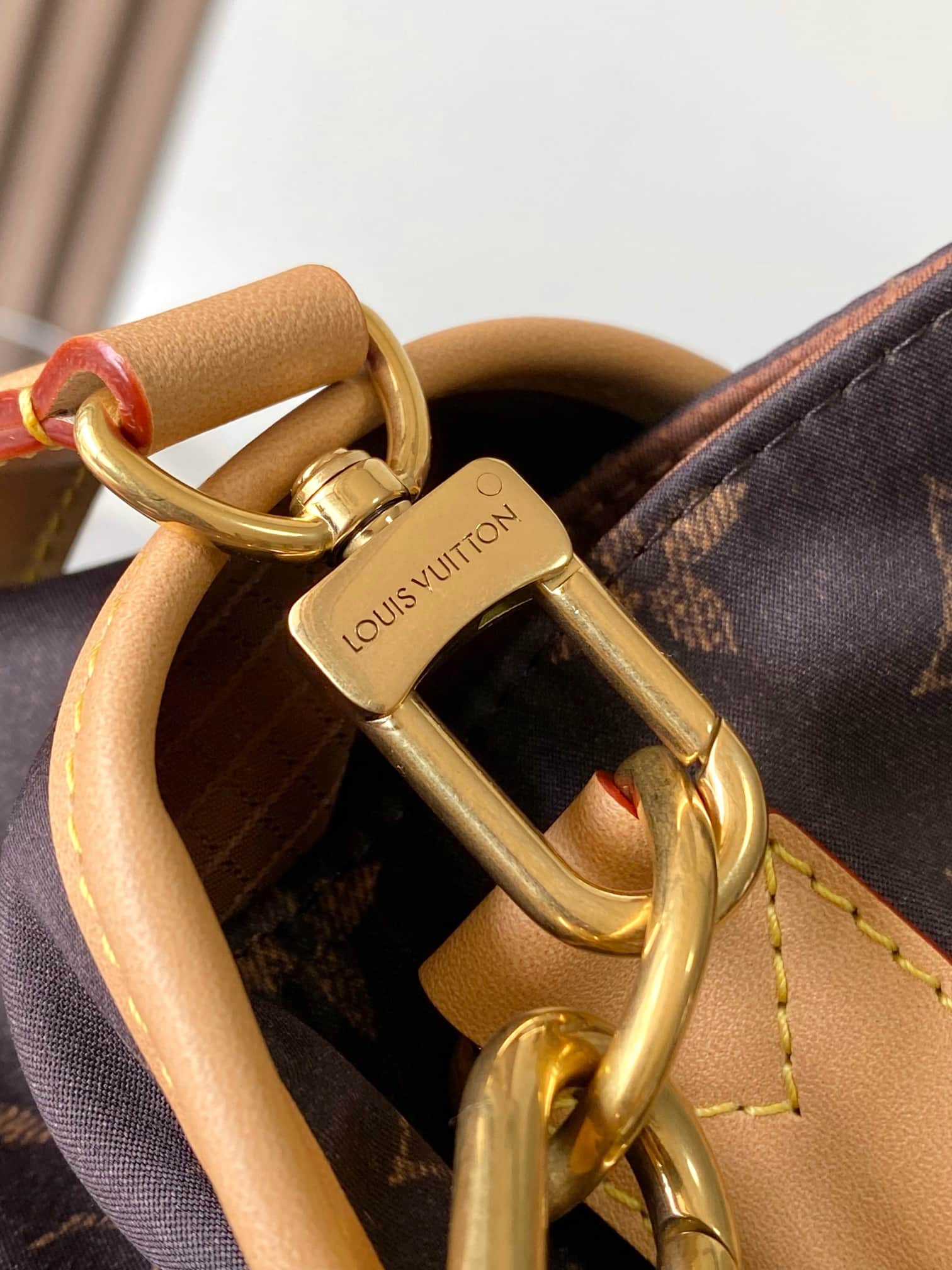 Louis Vuitton Jet Lag Bag MM Monogram Silk Tech M2A425 TOP