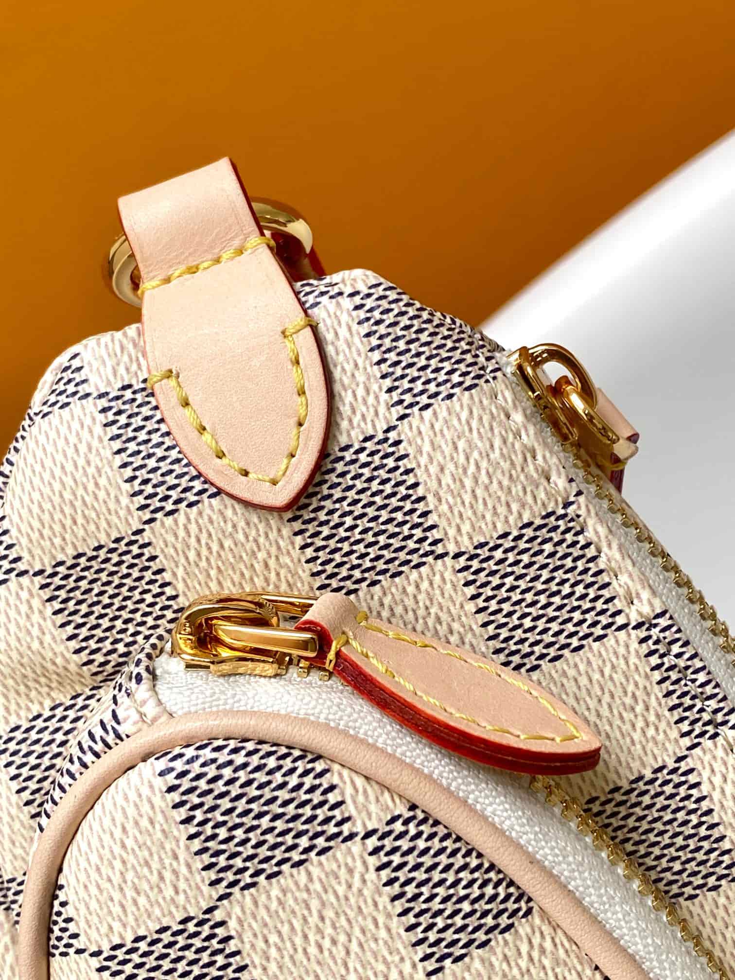 Louis Vuitton Keepit Damier Azur Coated canvas N00230 High
