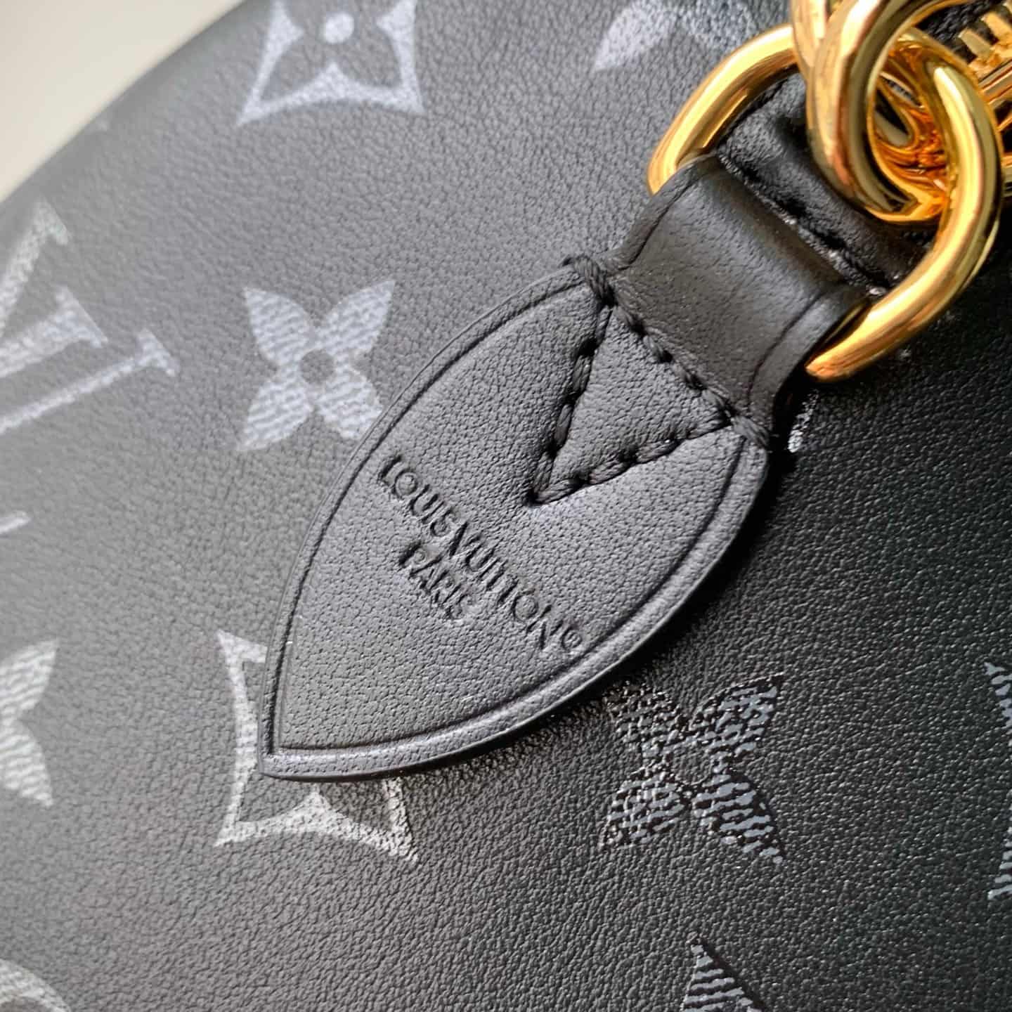 Louis Vuitton Speedy Bandoulière 20 Boldly Black Calfskin leather M3A079 High