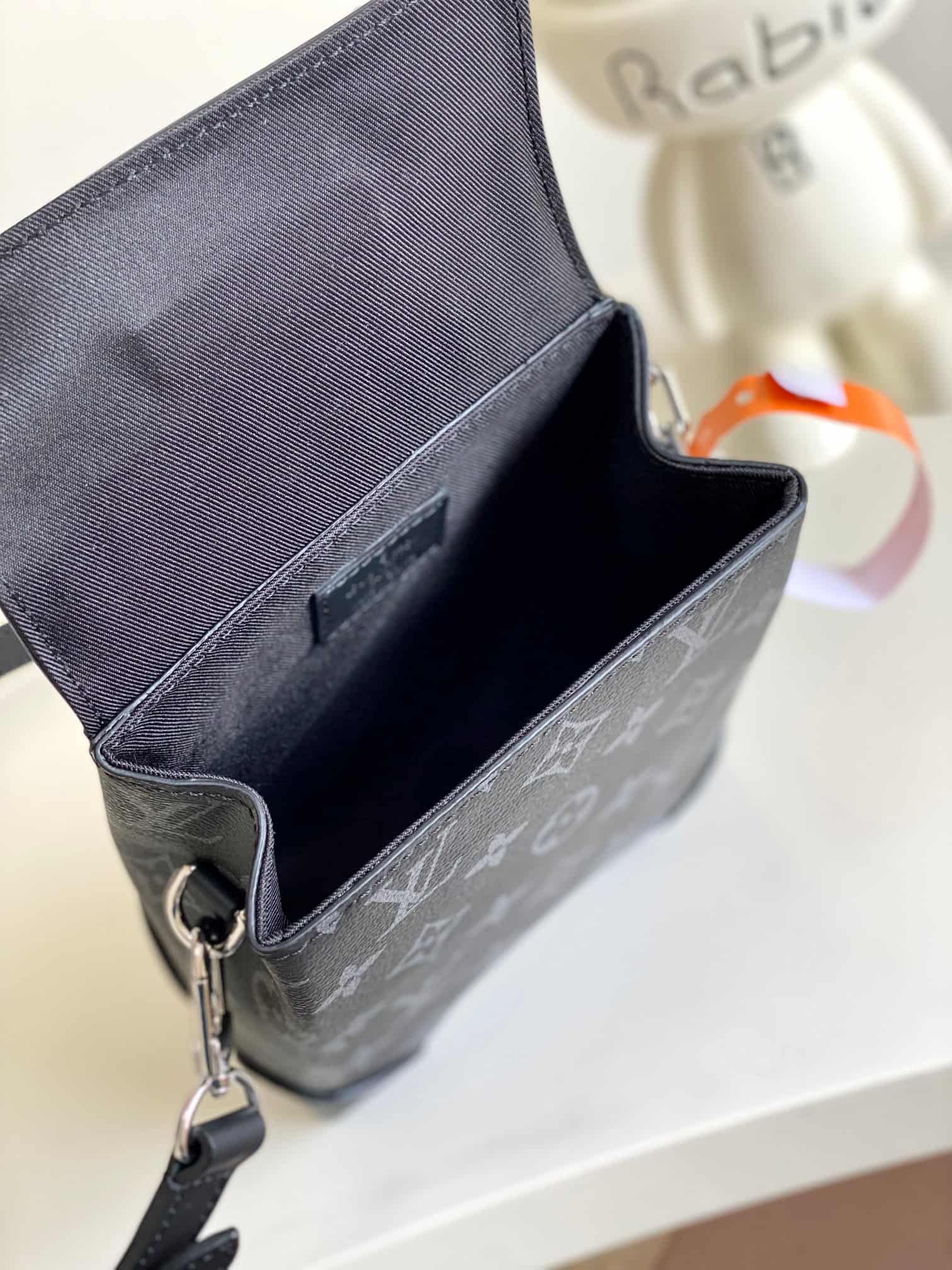 Louis Vuitton Nano Steamer Monogram Eclipse M82774 High