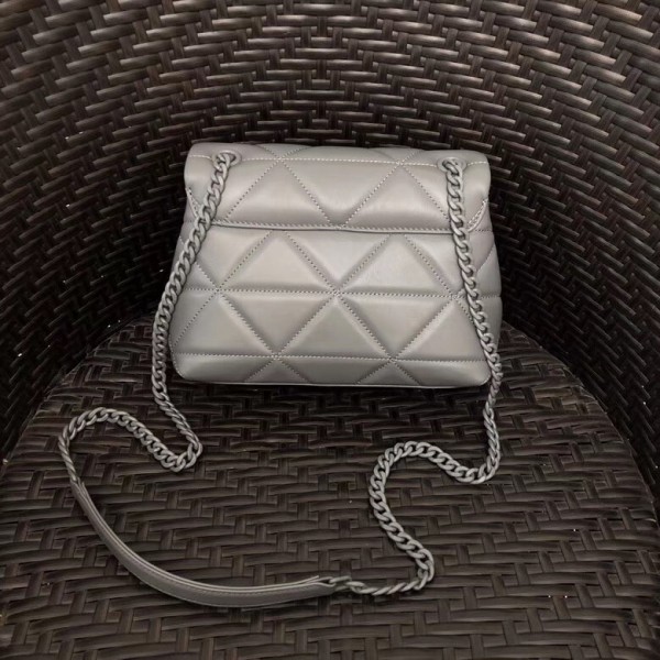 Prada Spectrum Small Bag In Grey Nappa Leather High