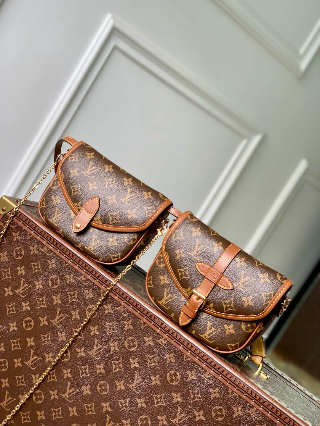 Louis Vuitton Duo BB Monogram Coated canvas M26592 High