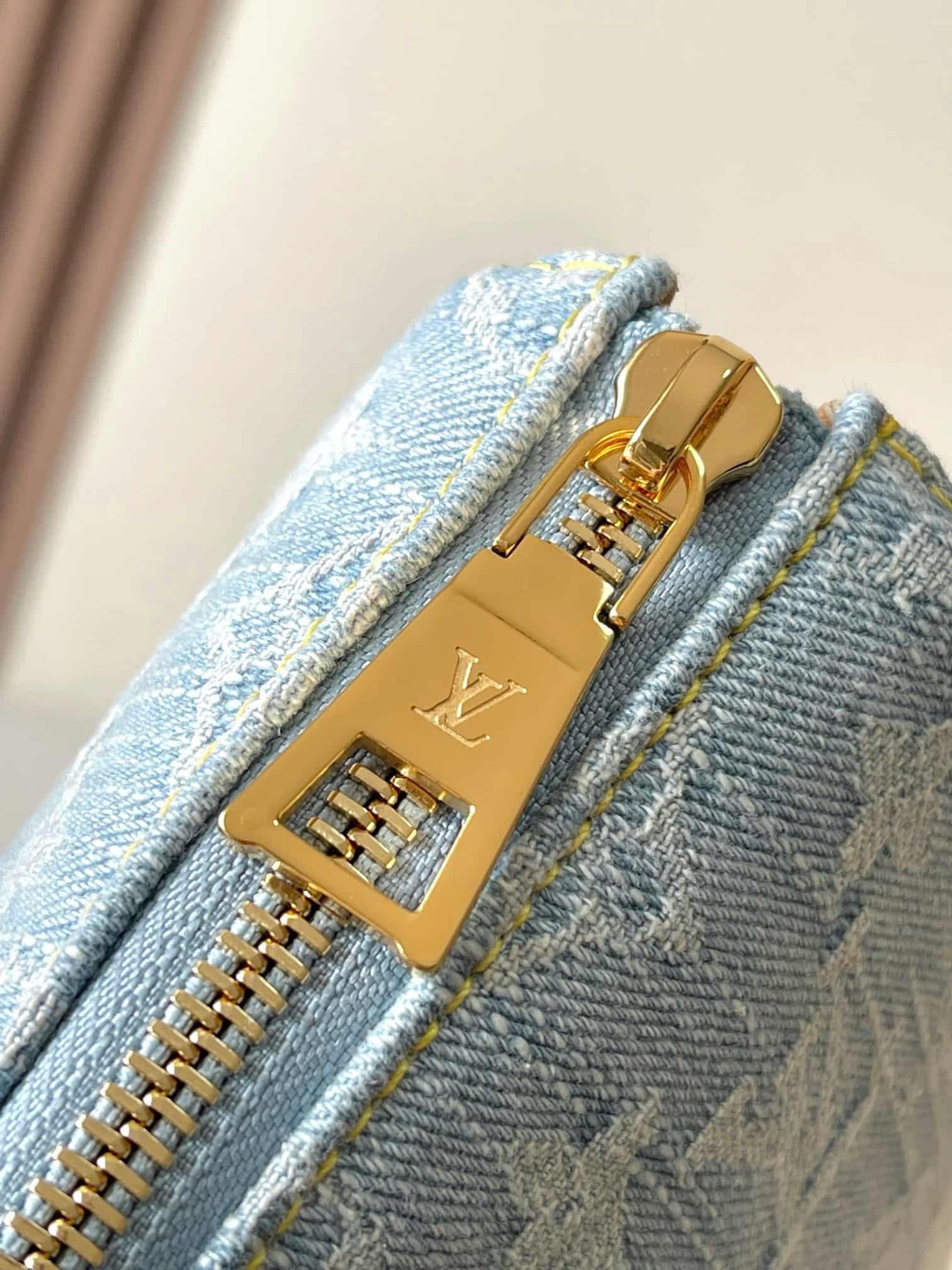 Louis Vuitton COUSSIN BB Monogram Denim Sky Blue Denim M11401 TOP