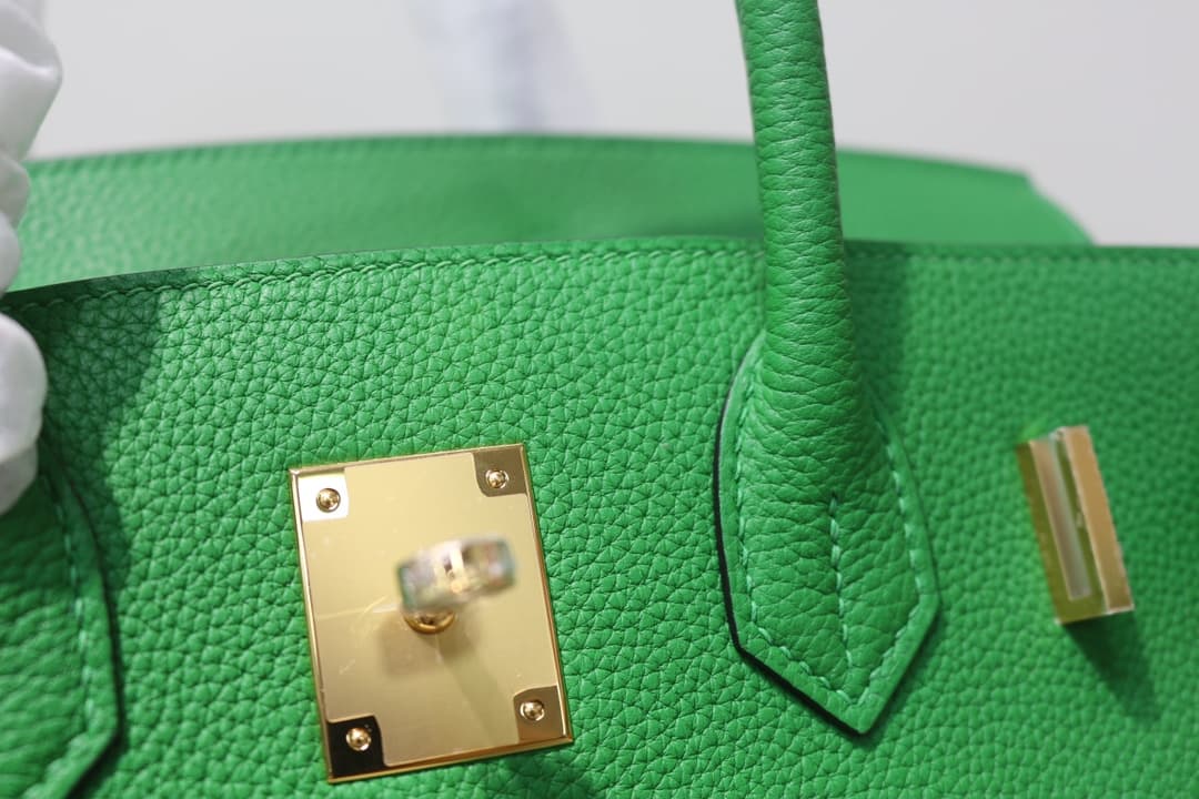 Hermes Birkin 25/30/35cm Bag Togo Leather In Bamboo WAX High Customizing Style