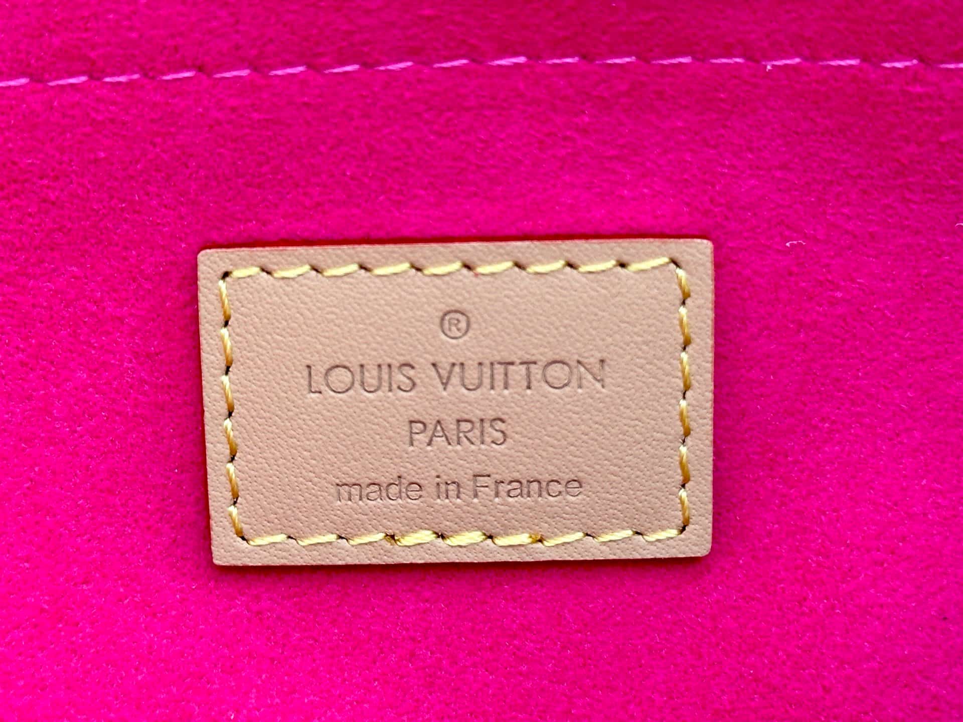 Louis Vuitton Neo Speedy Handbag in Fuchsia Denim M95215 High