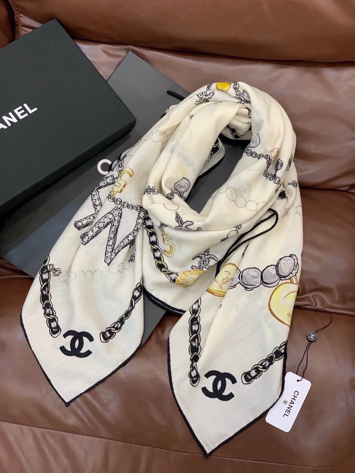 Chanel Square Scarf