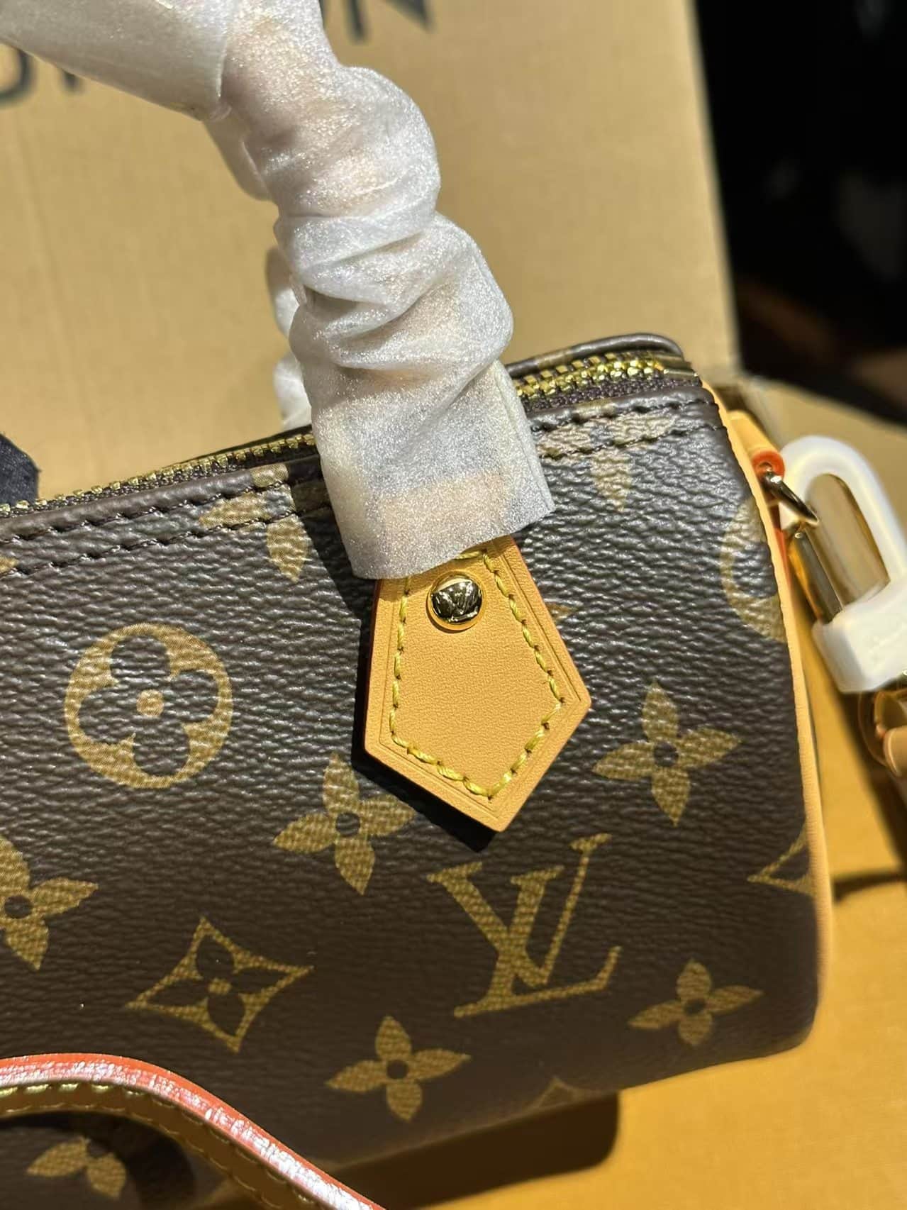 Louis Vuitton Nano Speedy Bag Monogram Canvas M81085 High