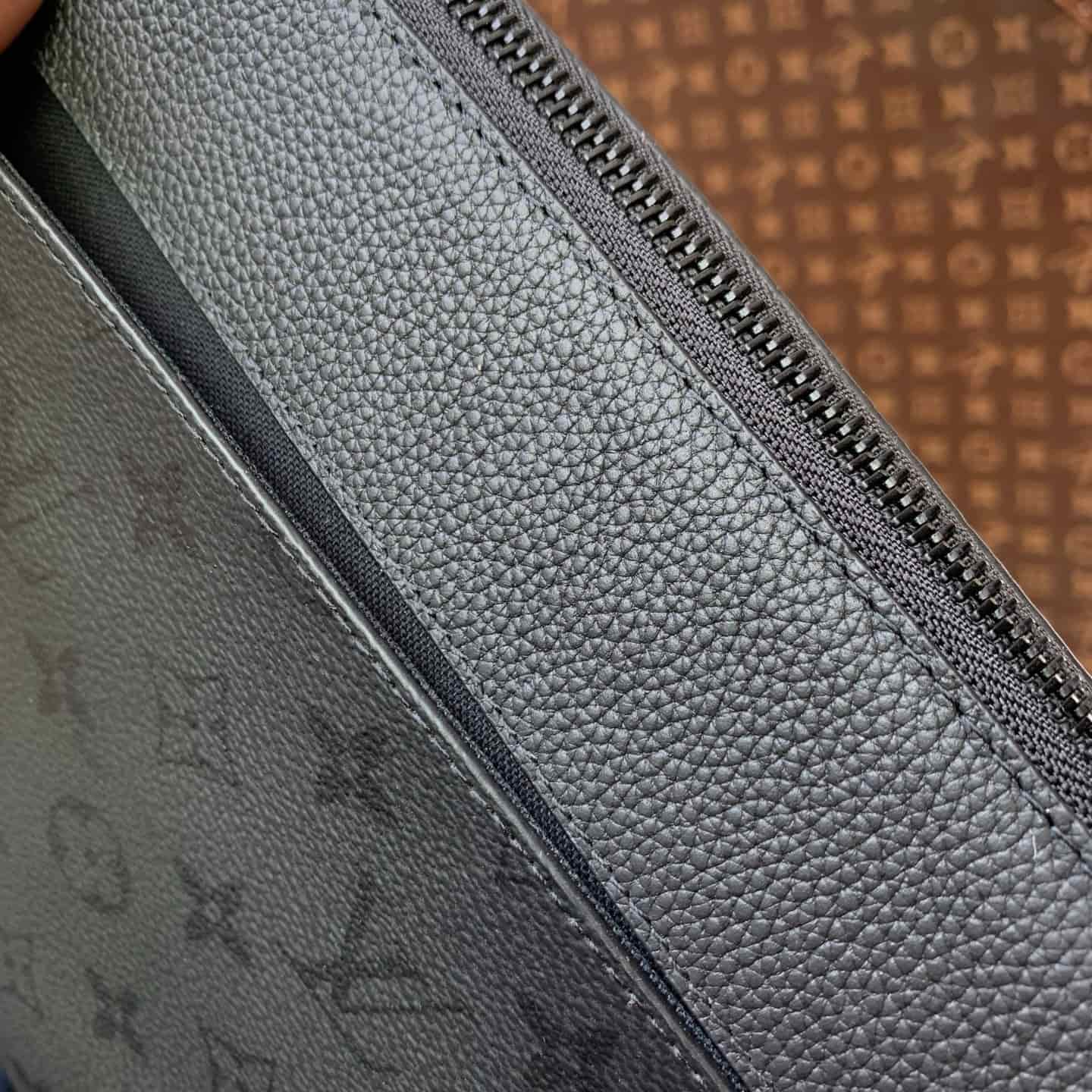 Louis Vuitton Pochette Voyage Souple Monogram Midnight coated canvas M26741 High