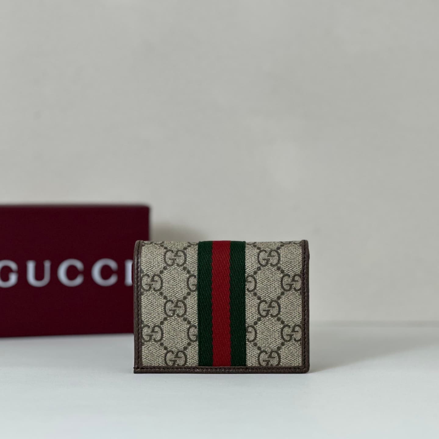 Gucci Ophidia Small wallet  Coffee 838487 High