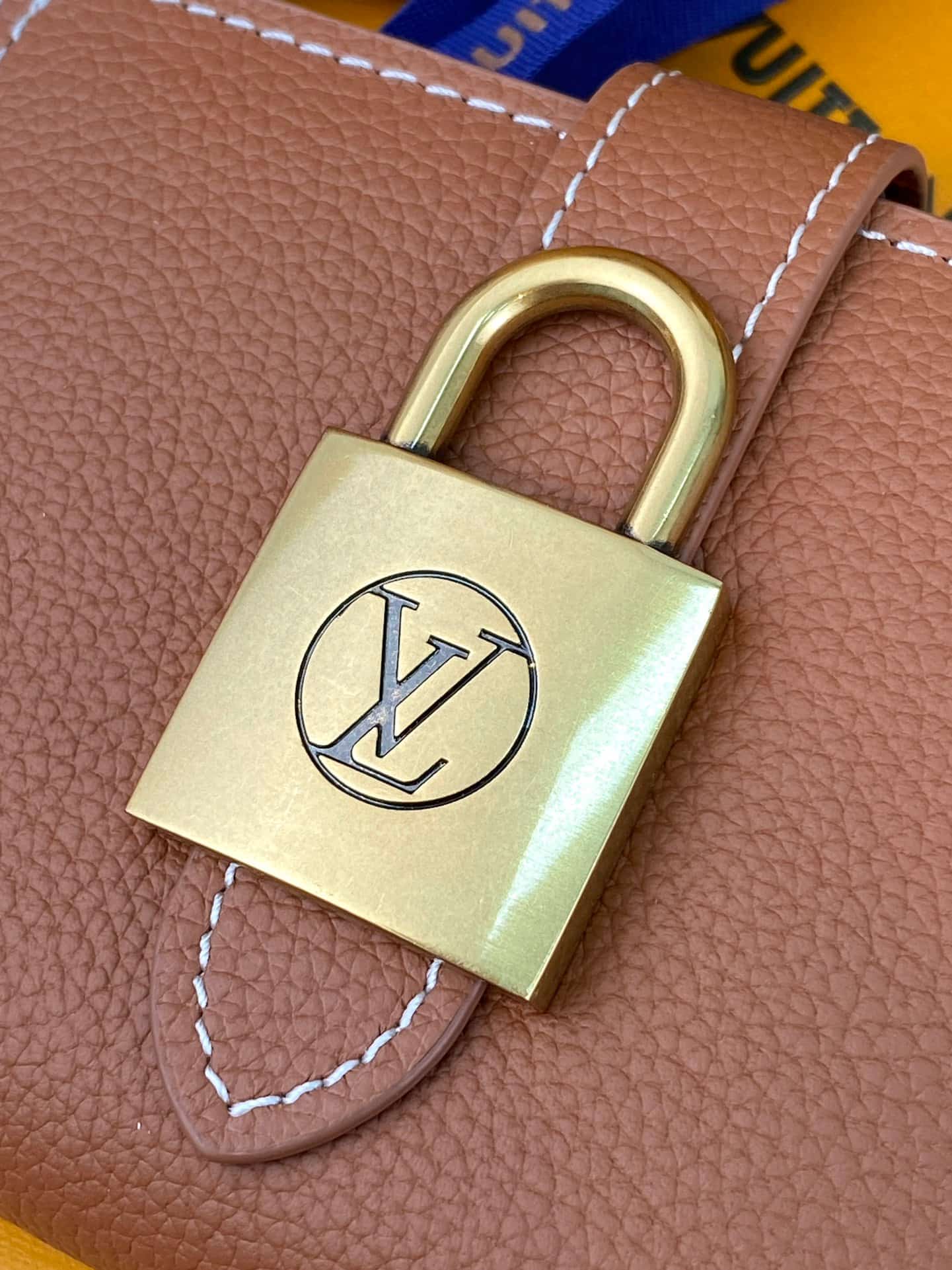 Louis Vuitton Low Key Compact Wallet Cognac Smooth calfskin M12148 High