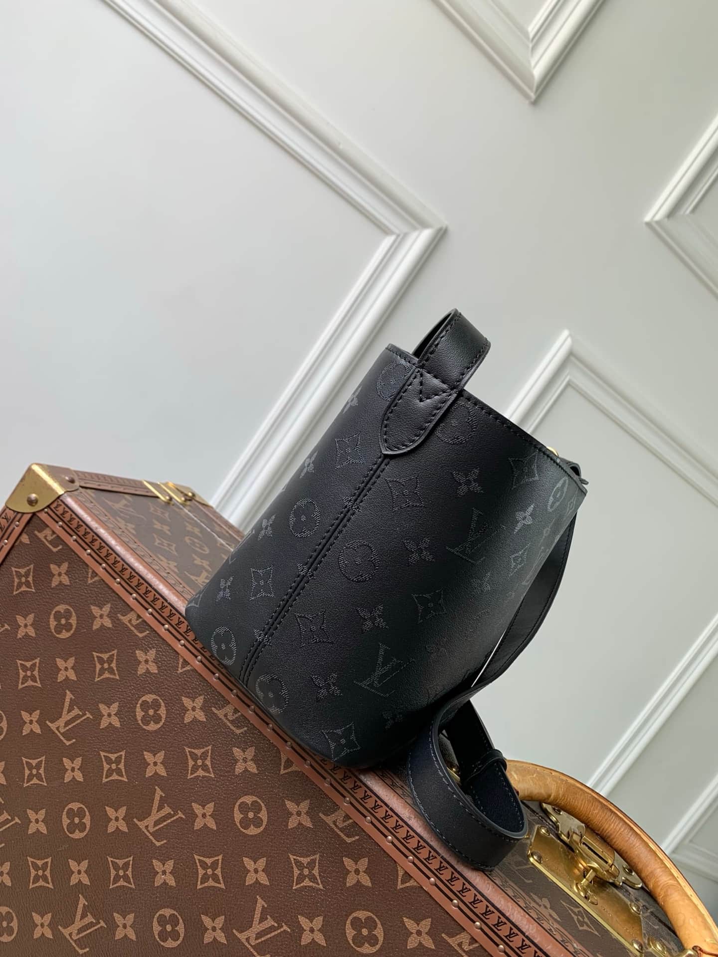 Louis Vuitton All In BB Boldly Black Calfskin leather M3A156 High
