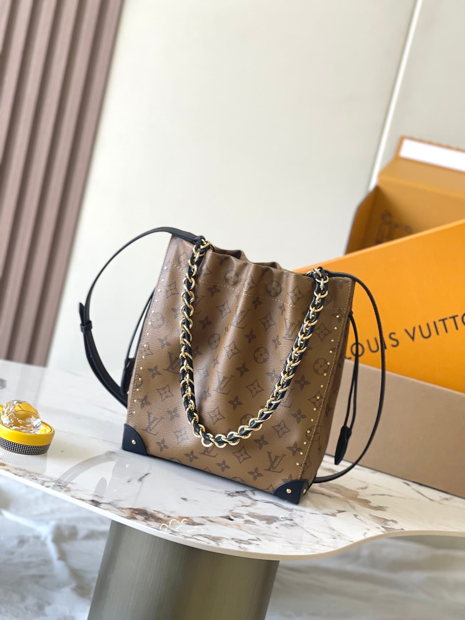 Louis Vuitton Noé Trunk PM Monogram Canvas M13324 Top