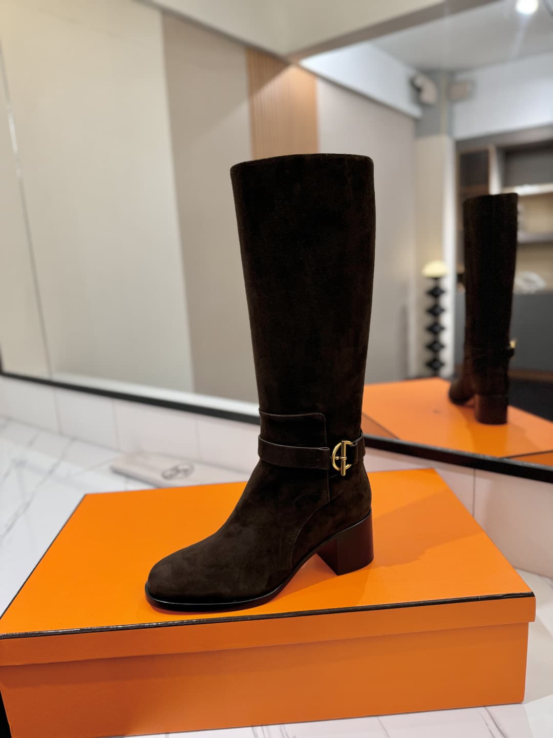 Hermes Justine 50 boots Shoes Women