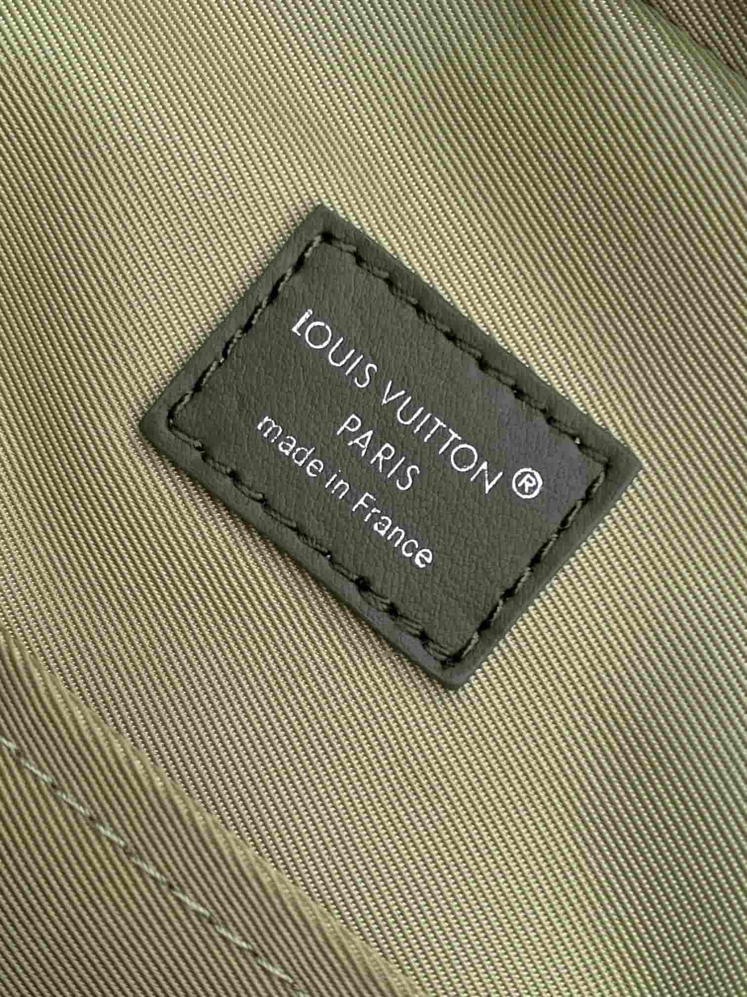 Louis Vuitton Avenue Slingbag PM Khaki Green Monogram Eclipse coated canvas M28735 High