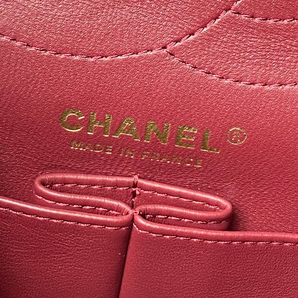 Chanel 2.55 Handbag Calfskin & Gold-Tone Metal Black A37586 A