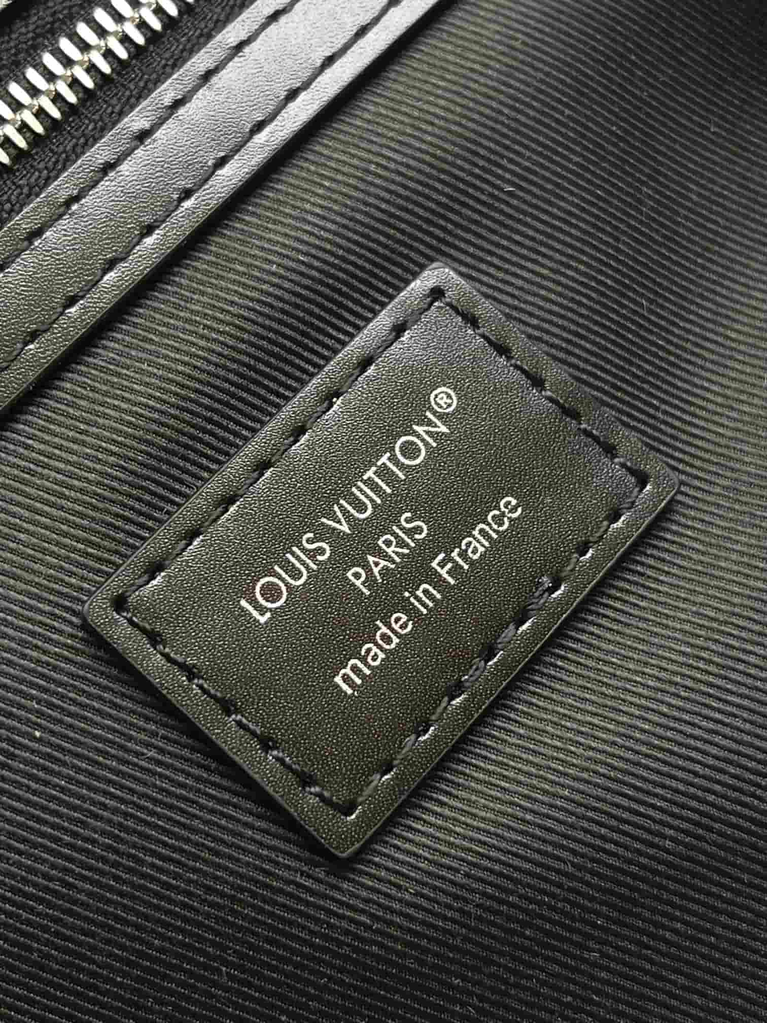 Louis Vuitton Vagabond Hobo Black Calf leather M13986 TOP