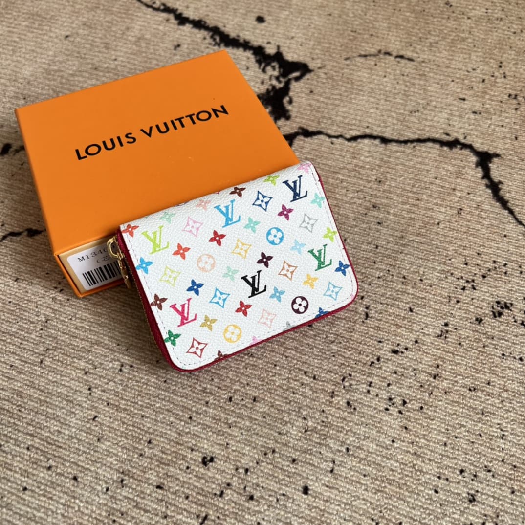 Louis Vuitton x Murakami Zippy Coin Purse Monogram coated canvas M13409 High