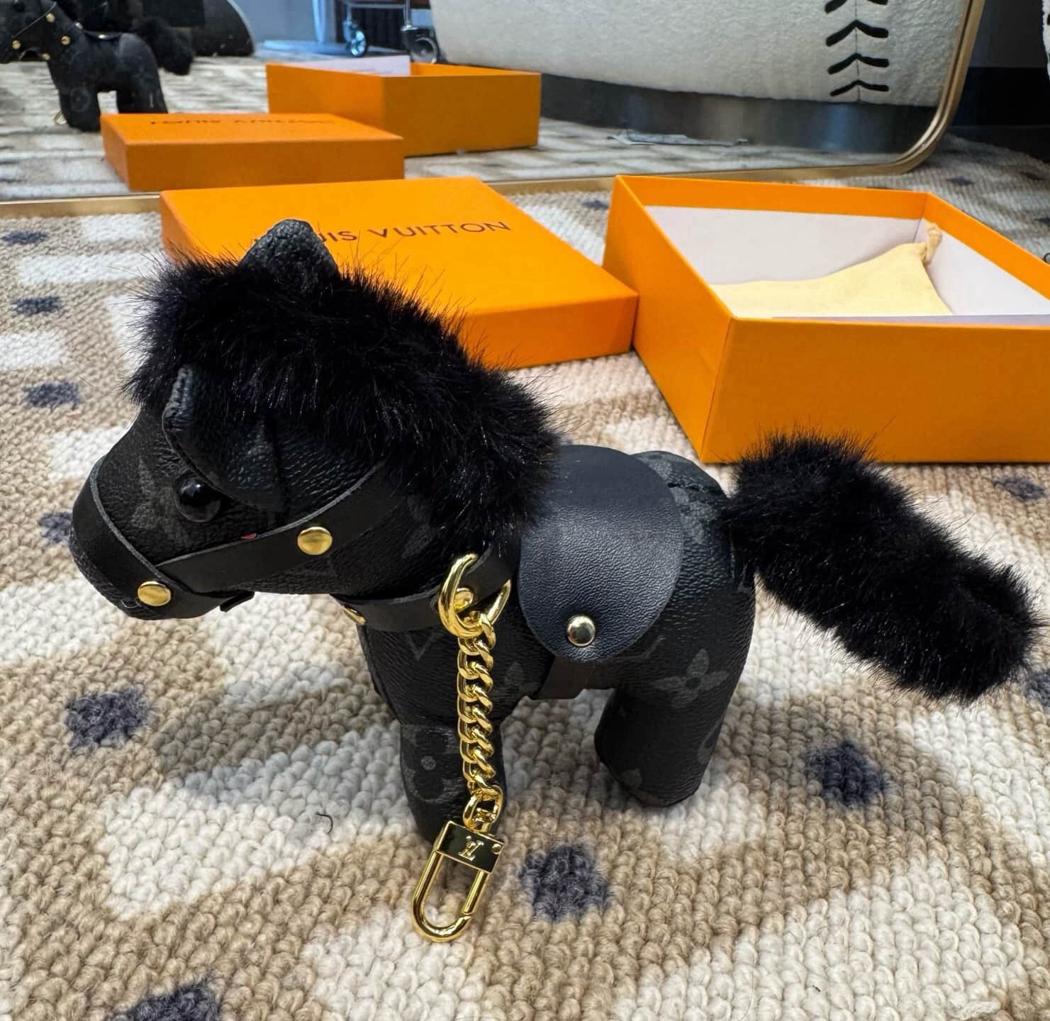 Louis Vuitton horse bag charms