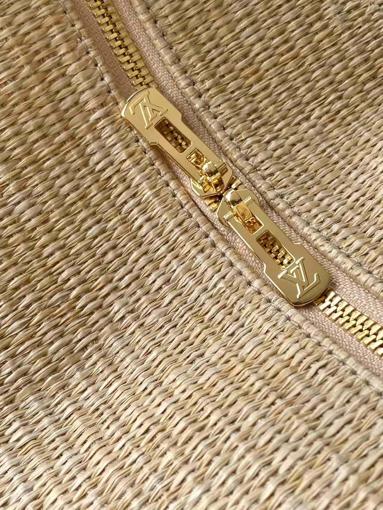Louis Vuitton Express PM Raffia-effect textile M29552 High