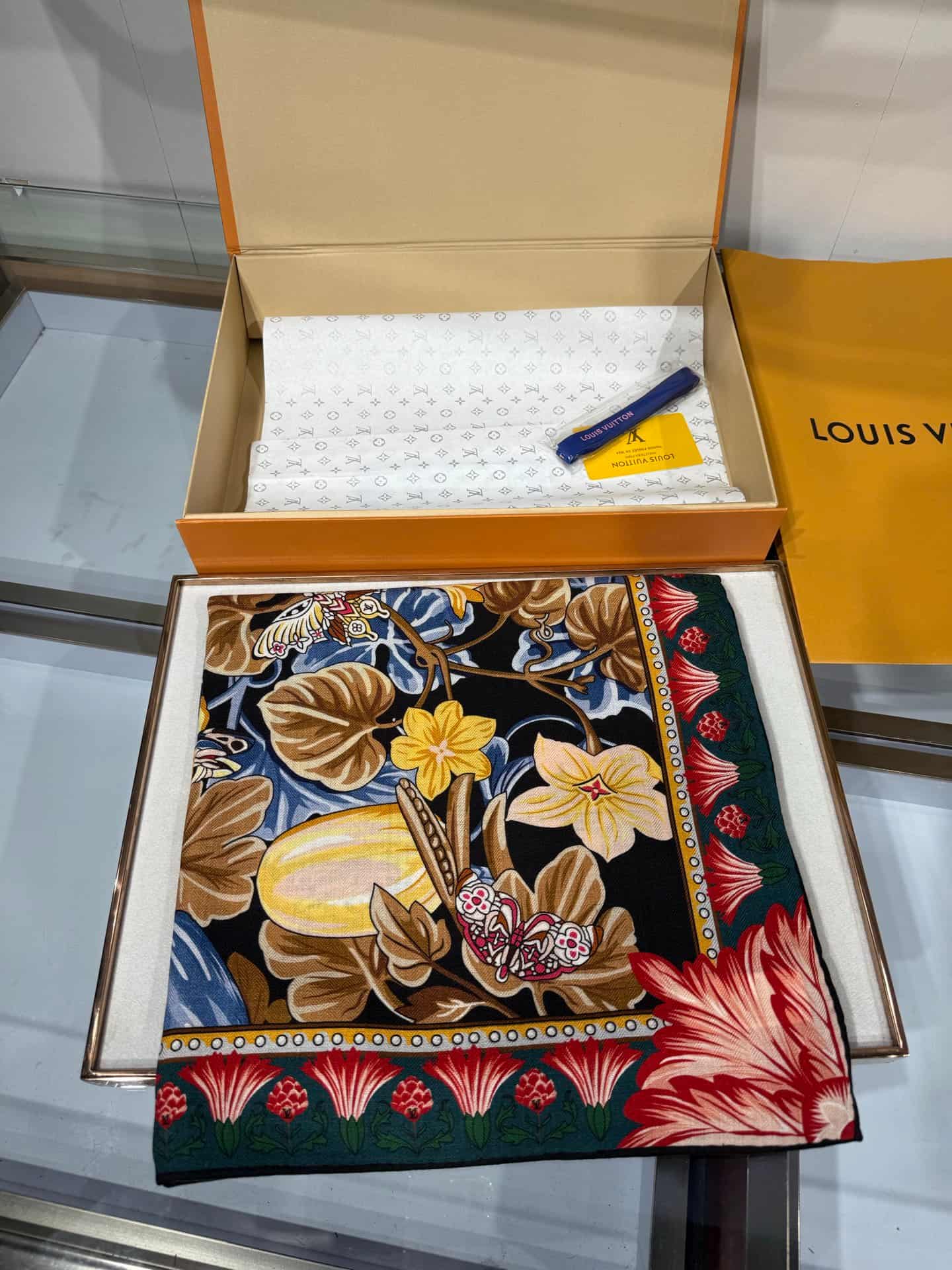 Louis Vuitton Reversible Cashmere Shawl
