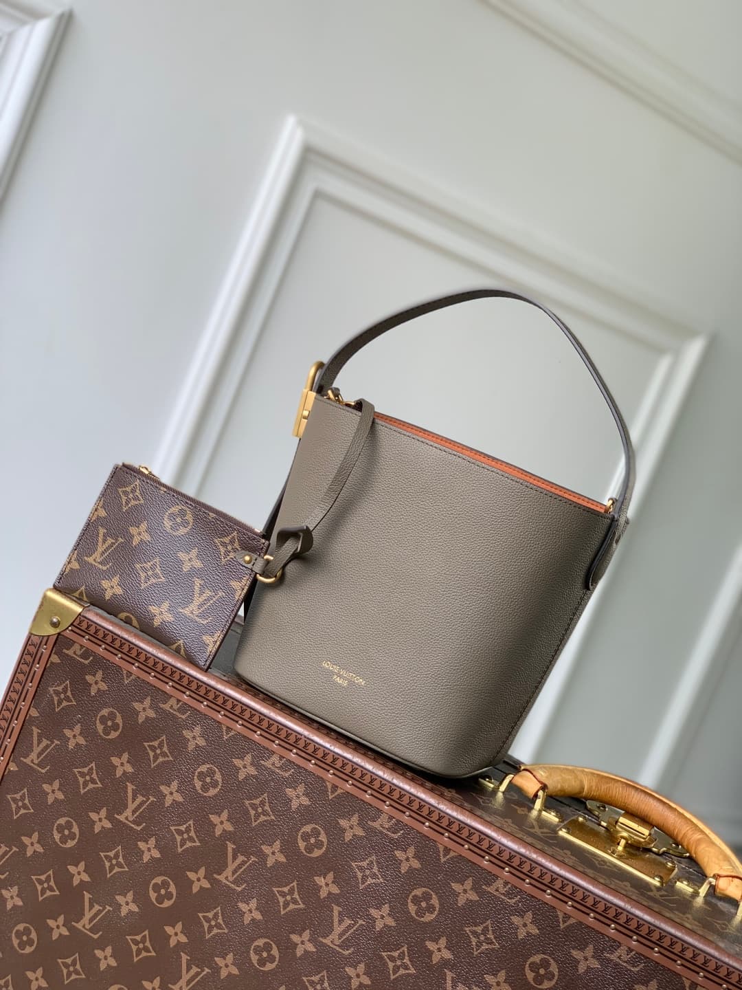 Louis Vuitton All In BB Calf leather M25544 Smoke High