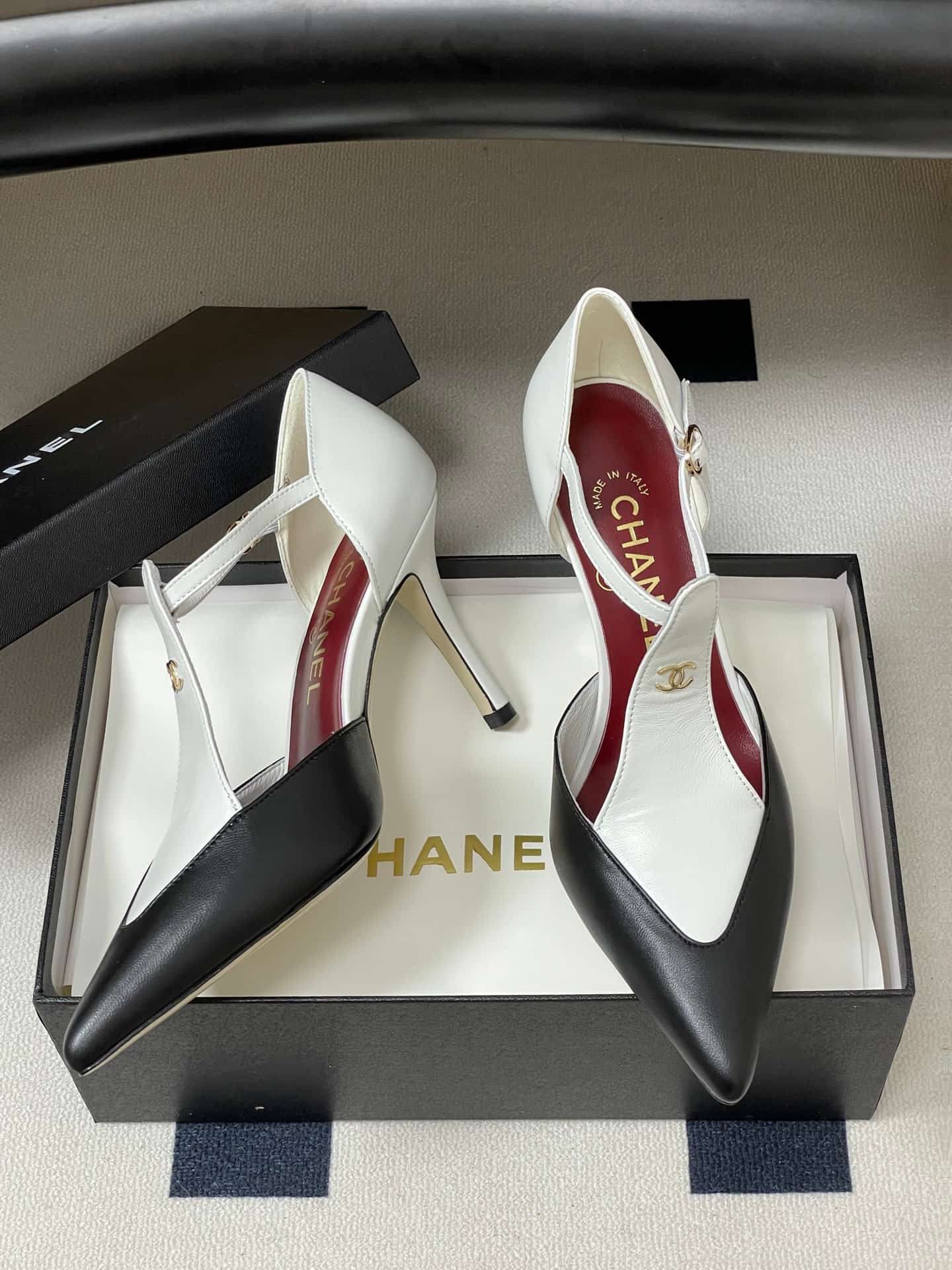 Chanel Mary Jane Pumps Shoes Women