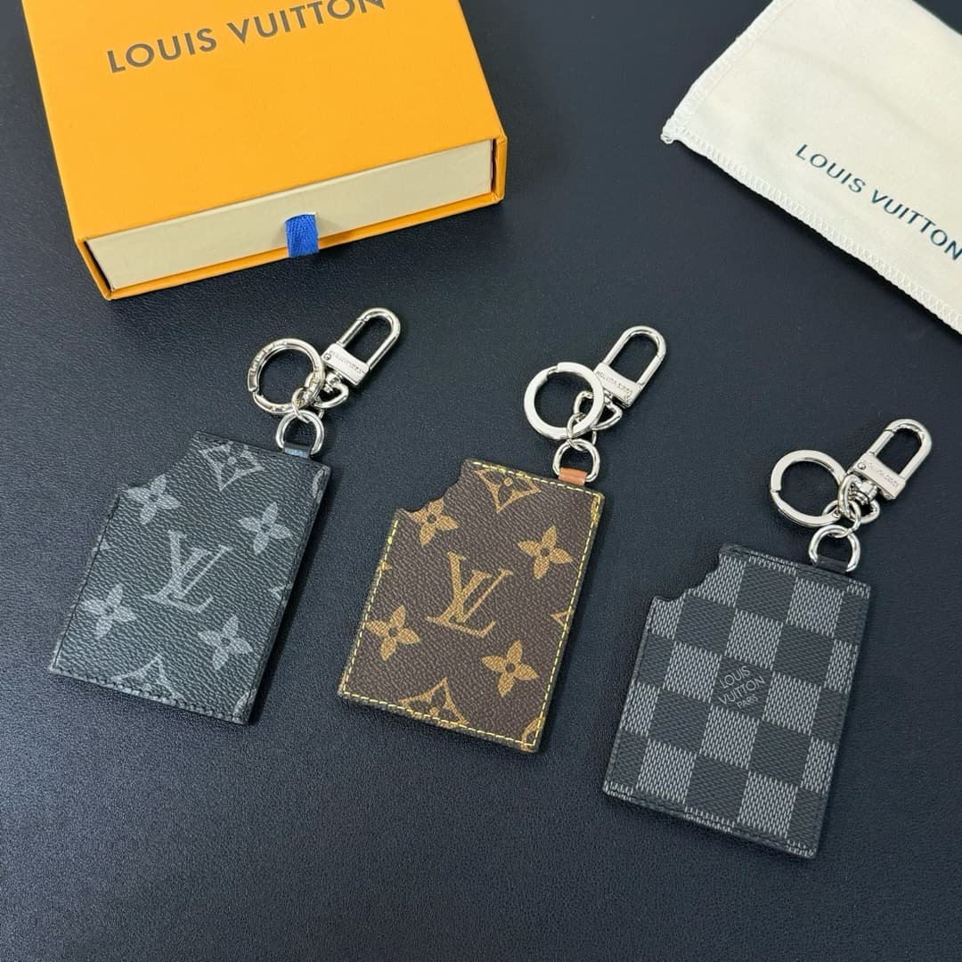 LV Chocolate Bar Figurine Key Holder And Bag Charm M01478