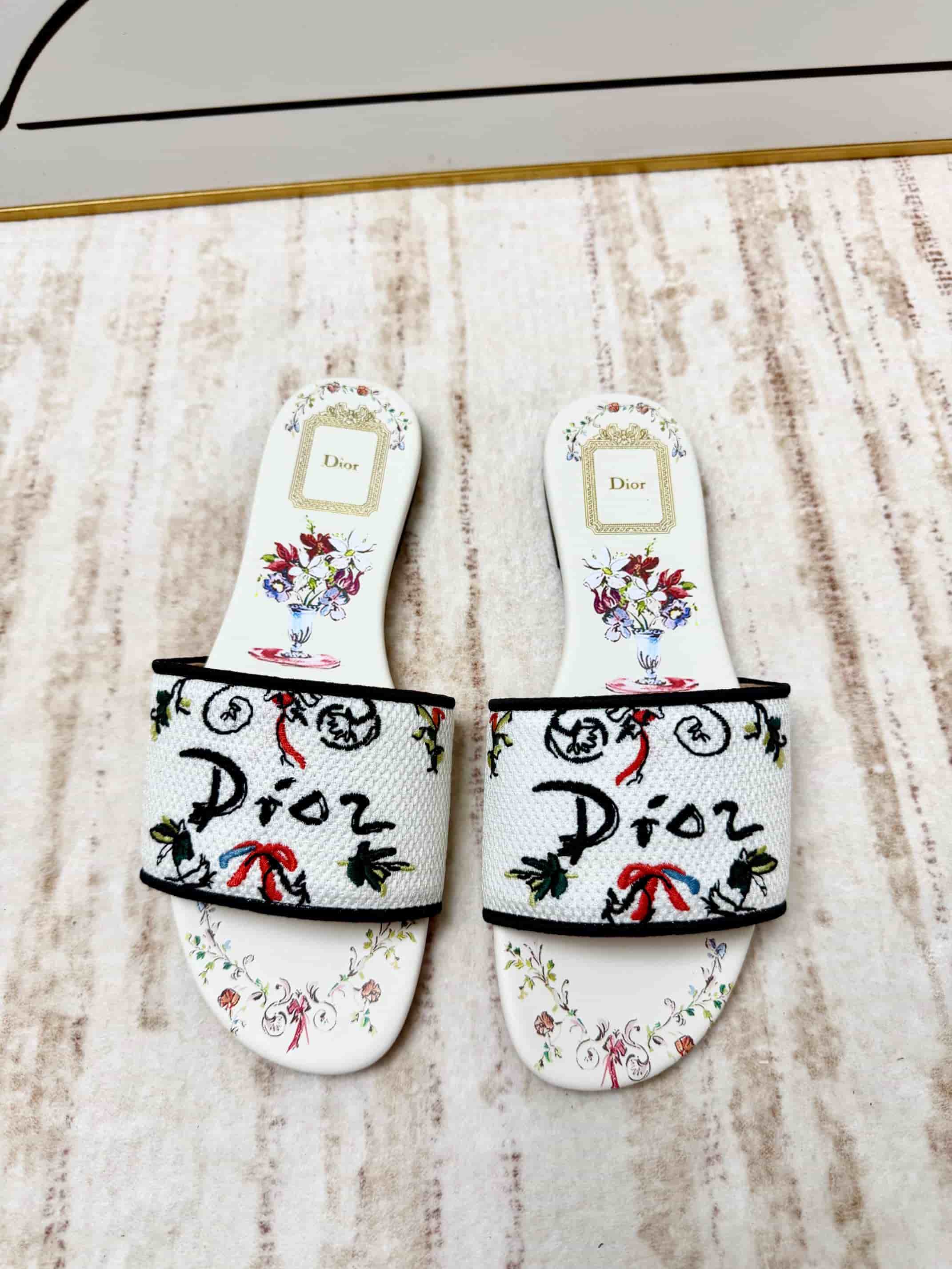 Dioriviera Dway Slide Shoes Women