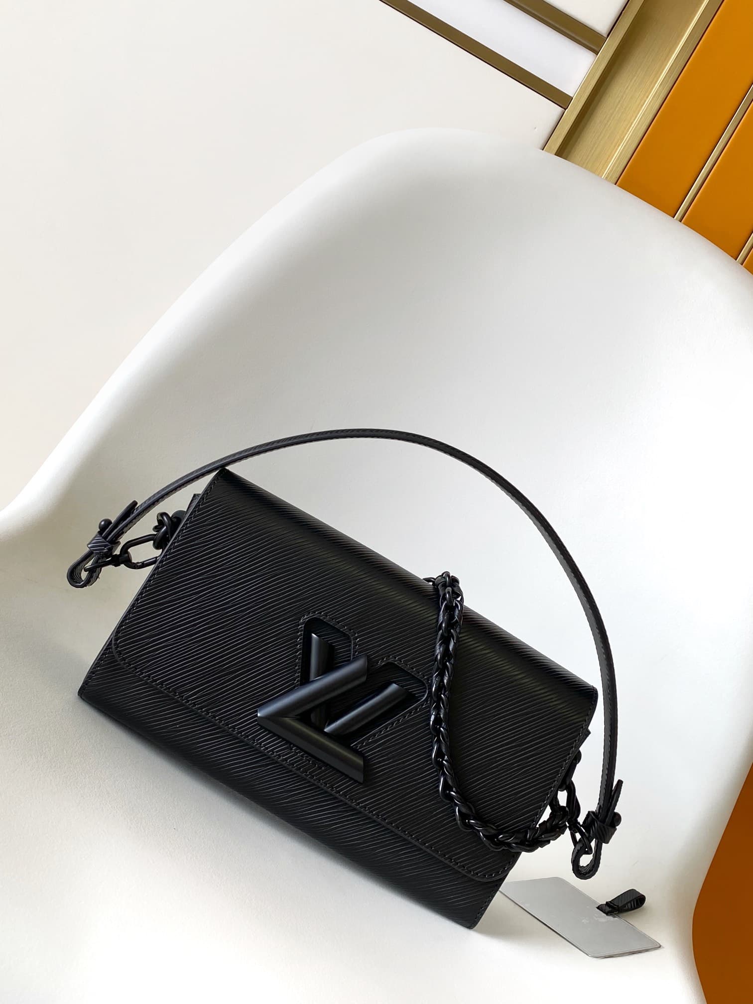 Louis Vuitton Twist West All Black Matte Epi grained leather M25336 High