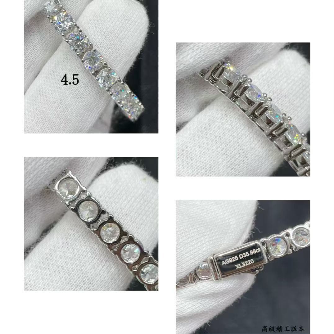 Cartier Necklace Hand-set high carbon diamonds 21753