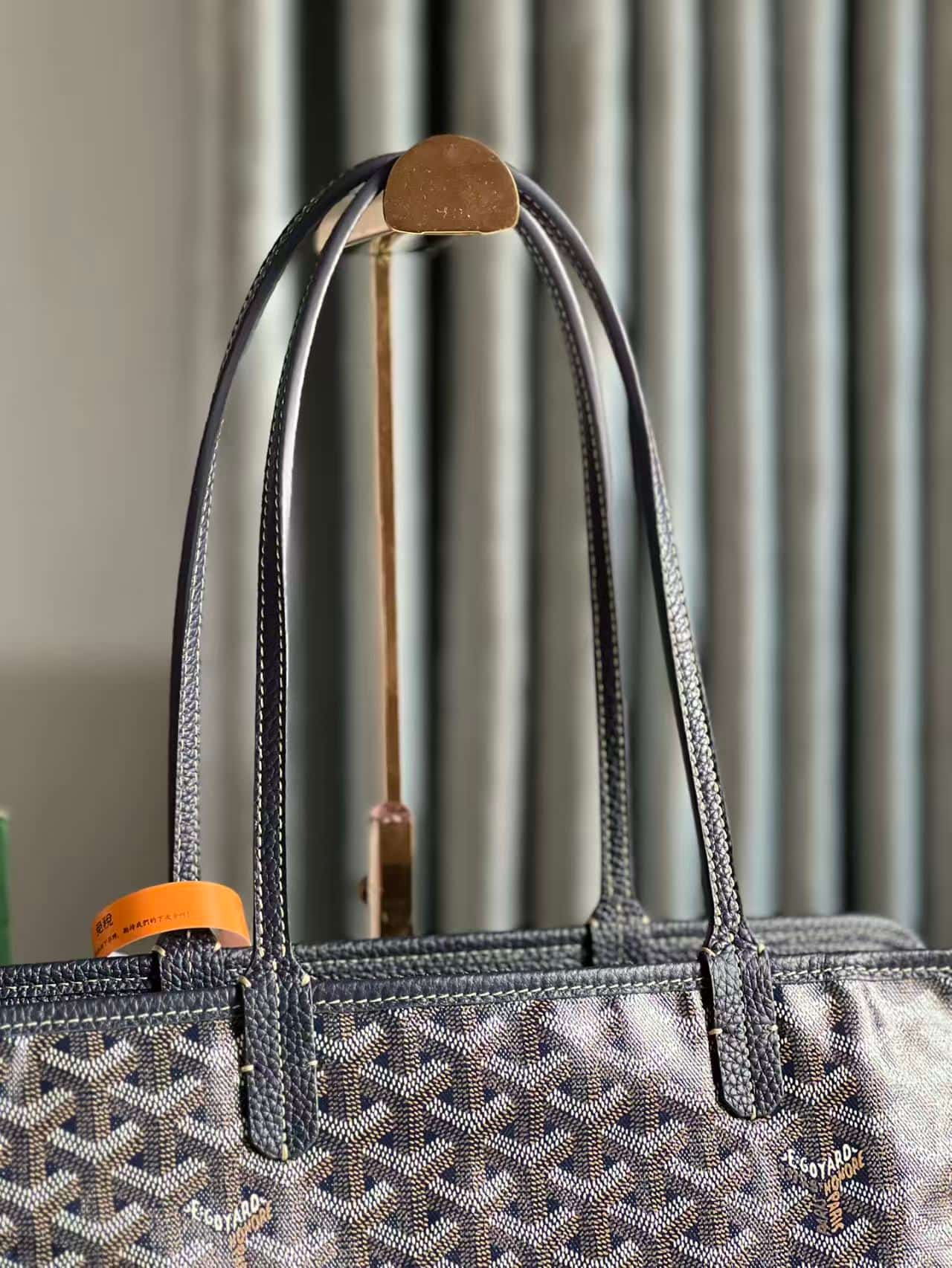 Goyard Hardy PM tote bag Navy blue High