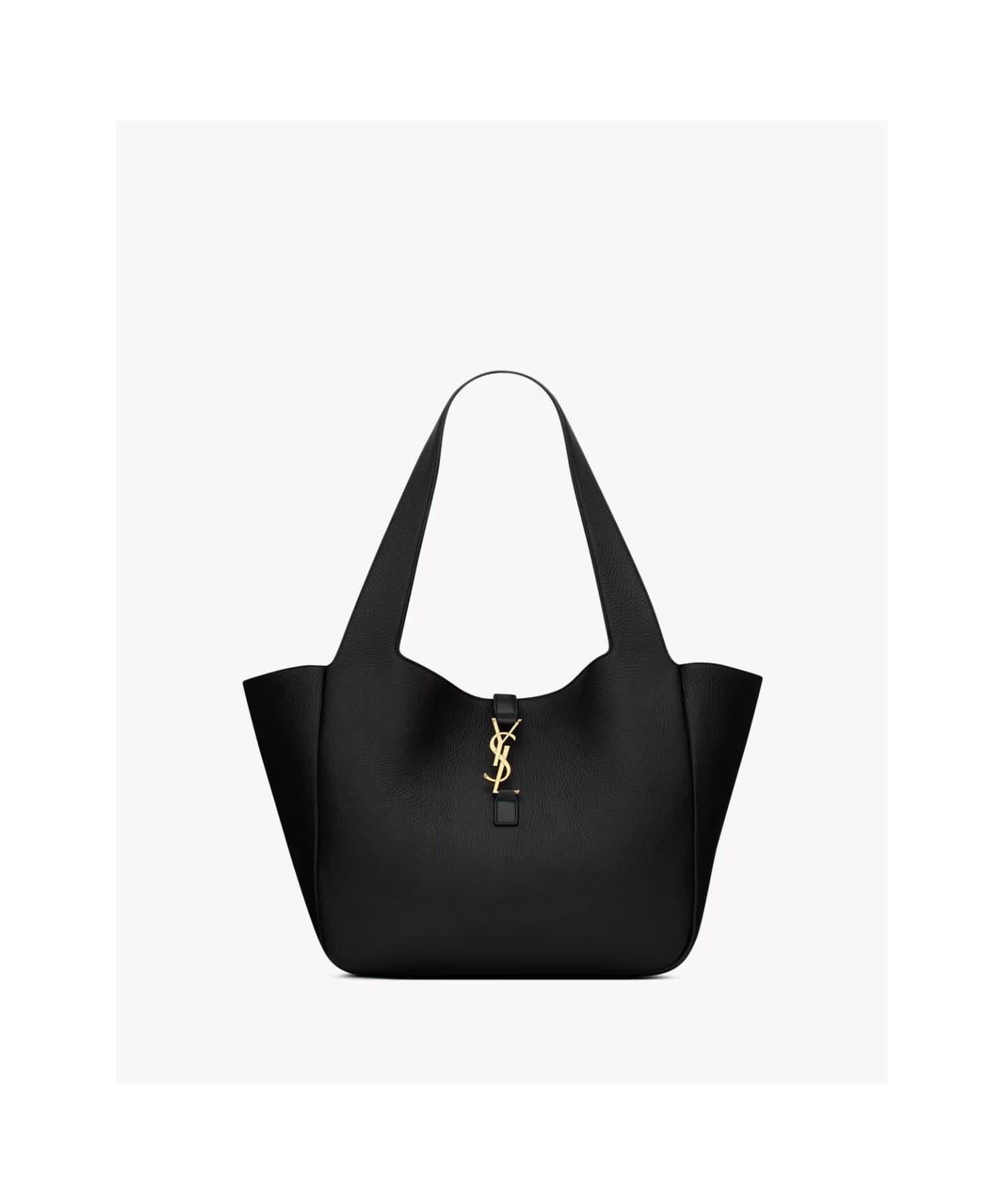 LE 5 À 7 BEA in grained leather 763435 Black TOP
