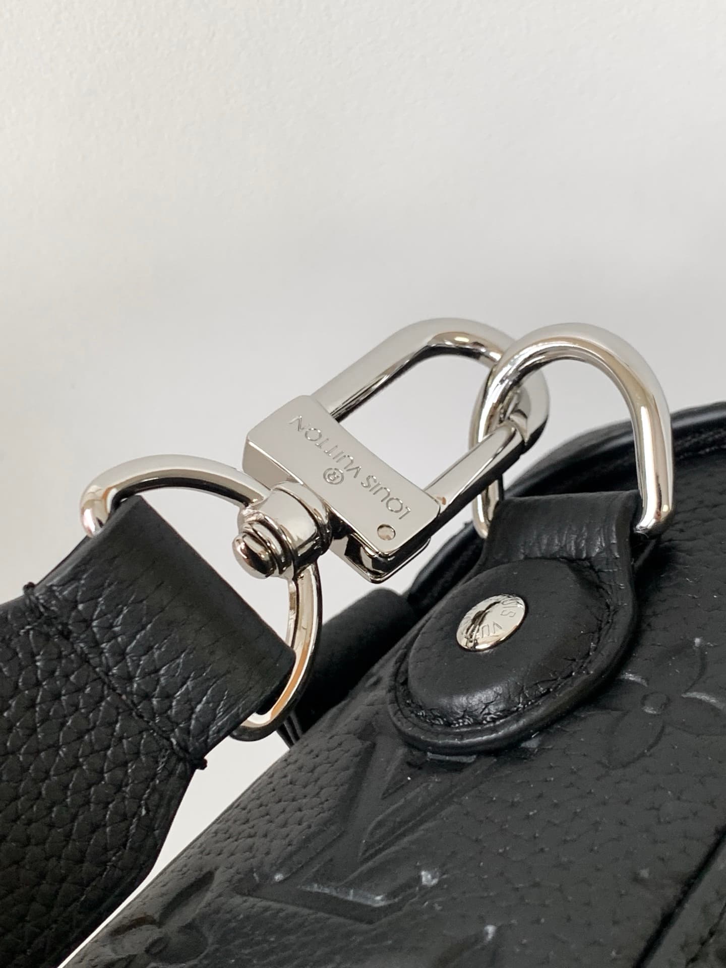 Louis Vuitton Soul Trunk Black Taurillon Monogram embossed cowhide leather M13871 High