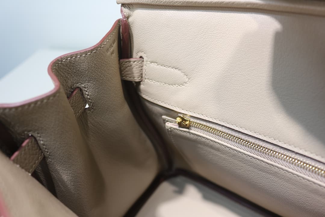 Hermes Birkin 25/30/35cm Bag Togo Leather In Trench WAX High